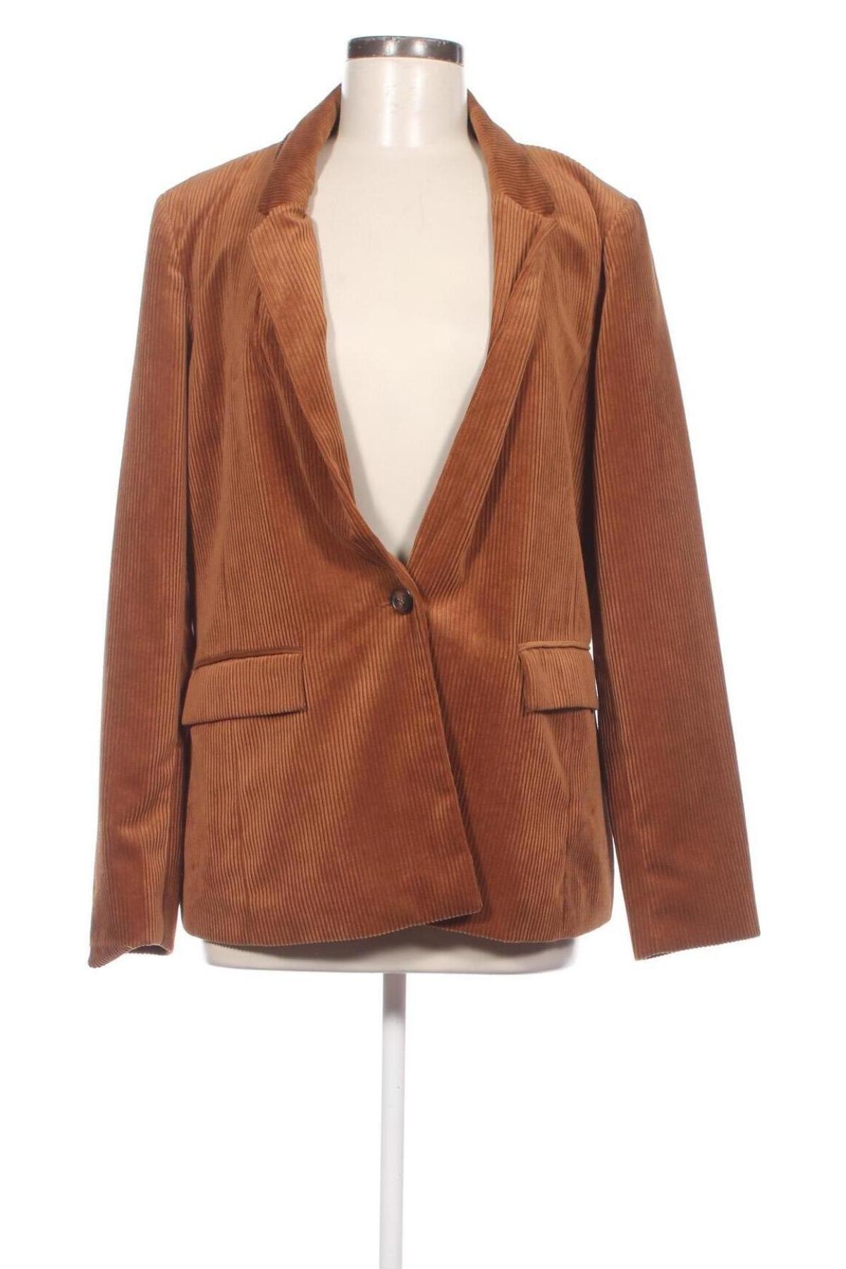 Дамско сако Orsay, Размер XL, Цвят Кафяв, Цена 15,04 лв.