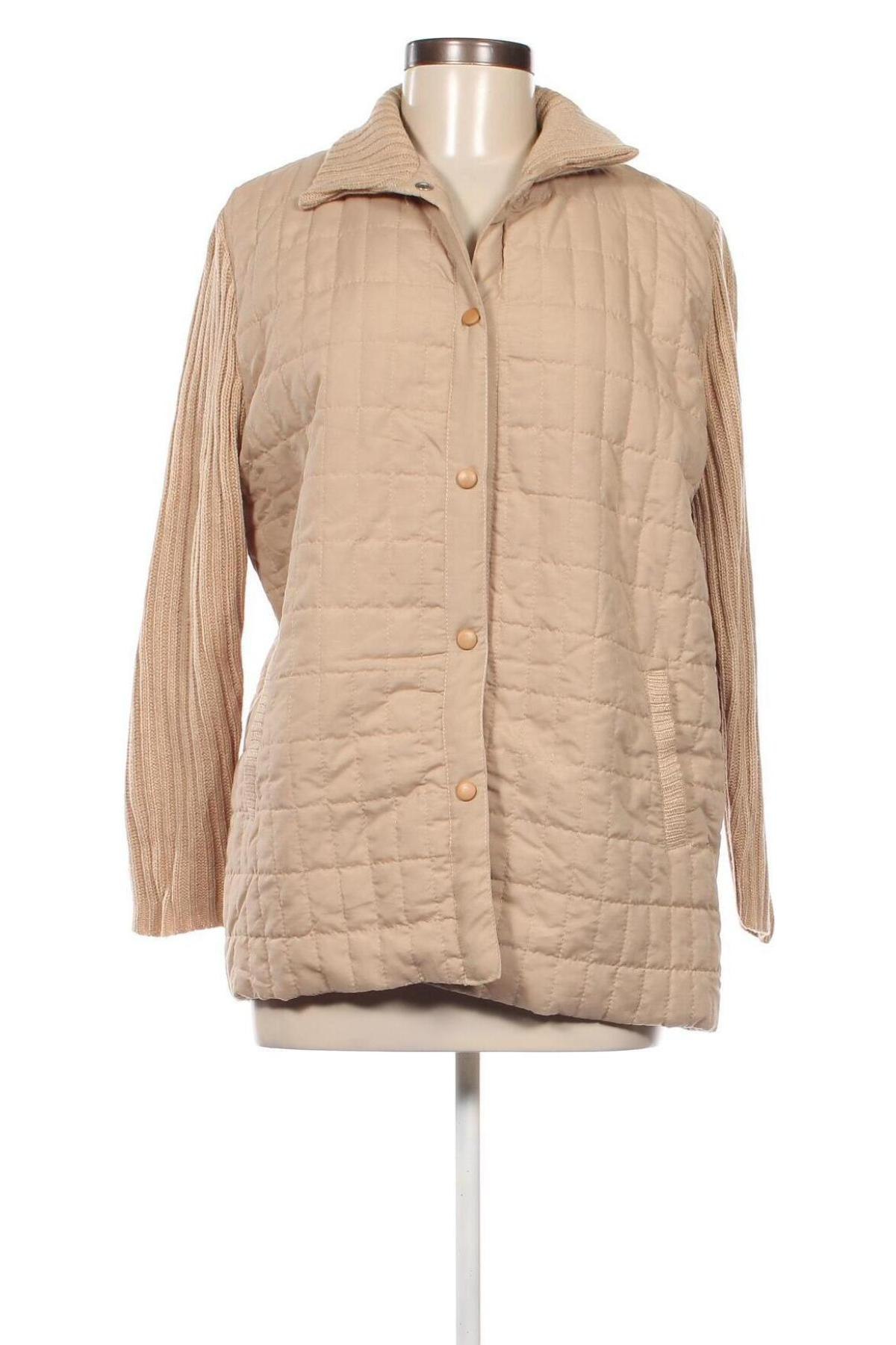 Γυναικείο μπουφάν Anne De Lancay, Μέγεθος L, Χρώμα  Μπέζ, Τιμή 3,56 €