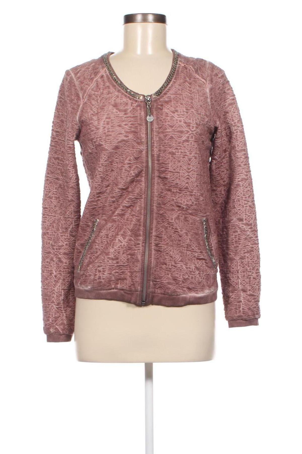 Γυναικείο μπουφάν Garcia Jeans, Μέγεθος S, Χρώμα Ρόζ , Τιμή 7,58 €