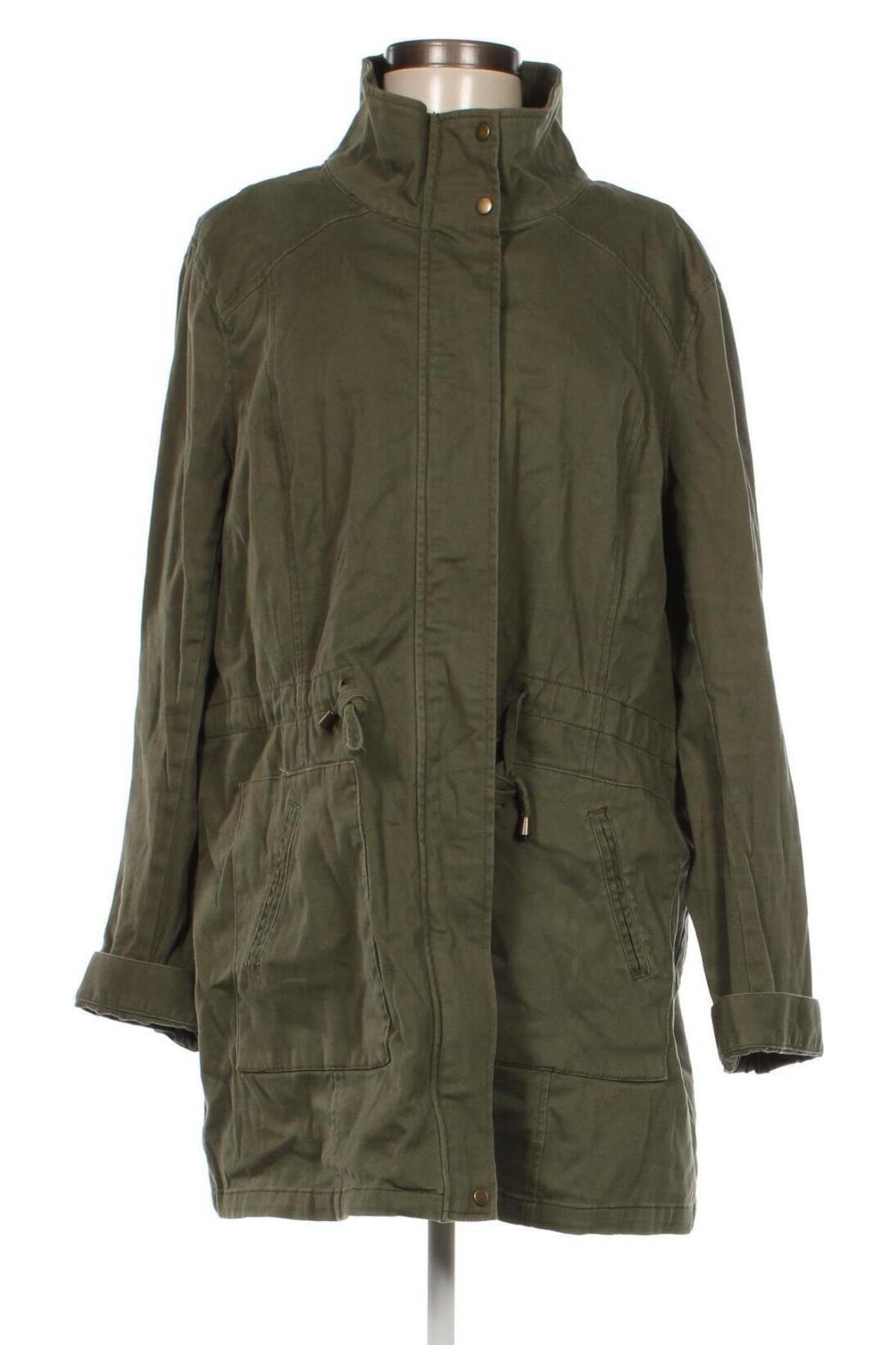 Γυναικείο μπουφάν Justfab, Μέγεθος XL, Χρώμα Πράσινο, Τιμή 6,83 €