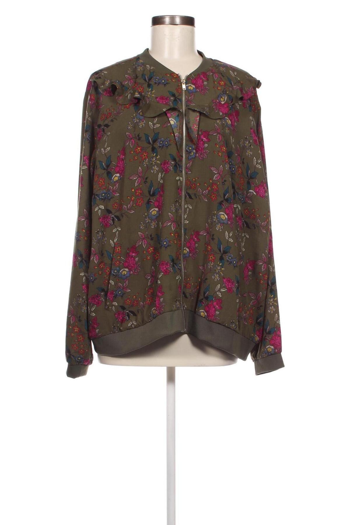 Γυναικείο μπουφάν Kiabi, Μέγεθος 3XL, Χρώμα Πράσινο, Τιμή 29,69 €
