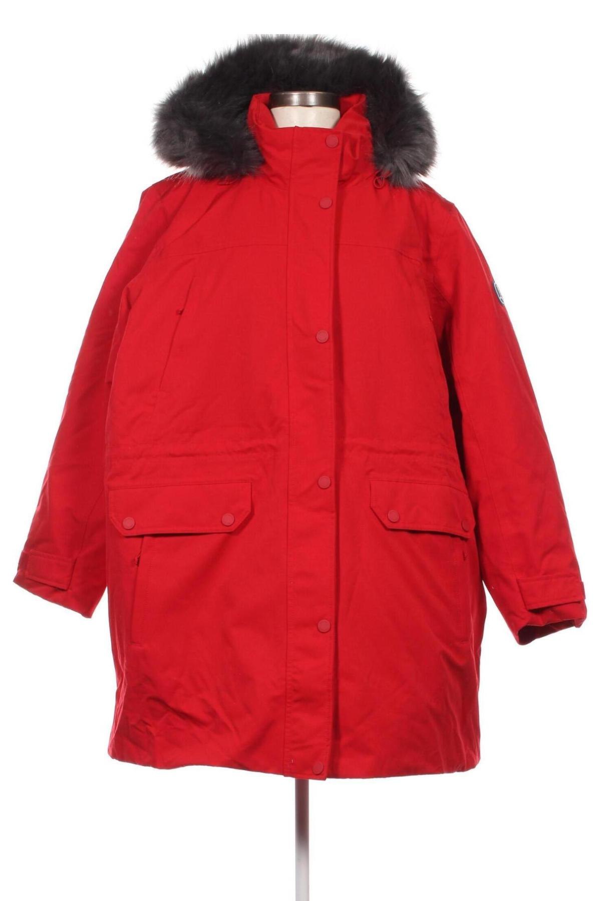 Γυναικείο μπουφάν Lands' End, Μέγεθος 3XL, Χρώμα Κόκκινο, Τιμή 26,37 €