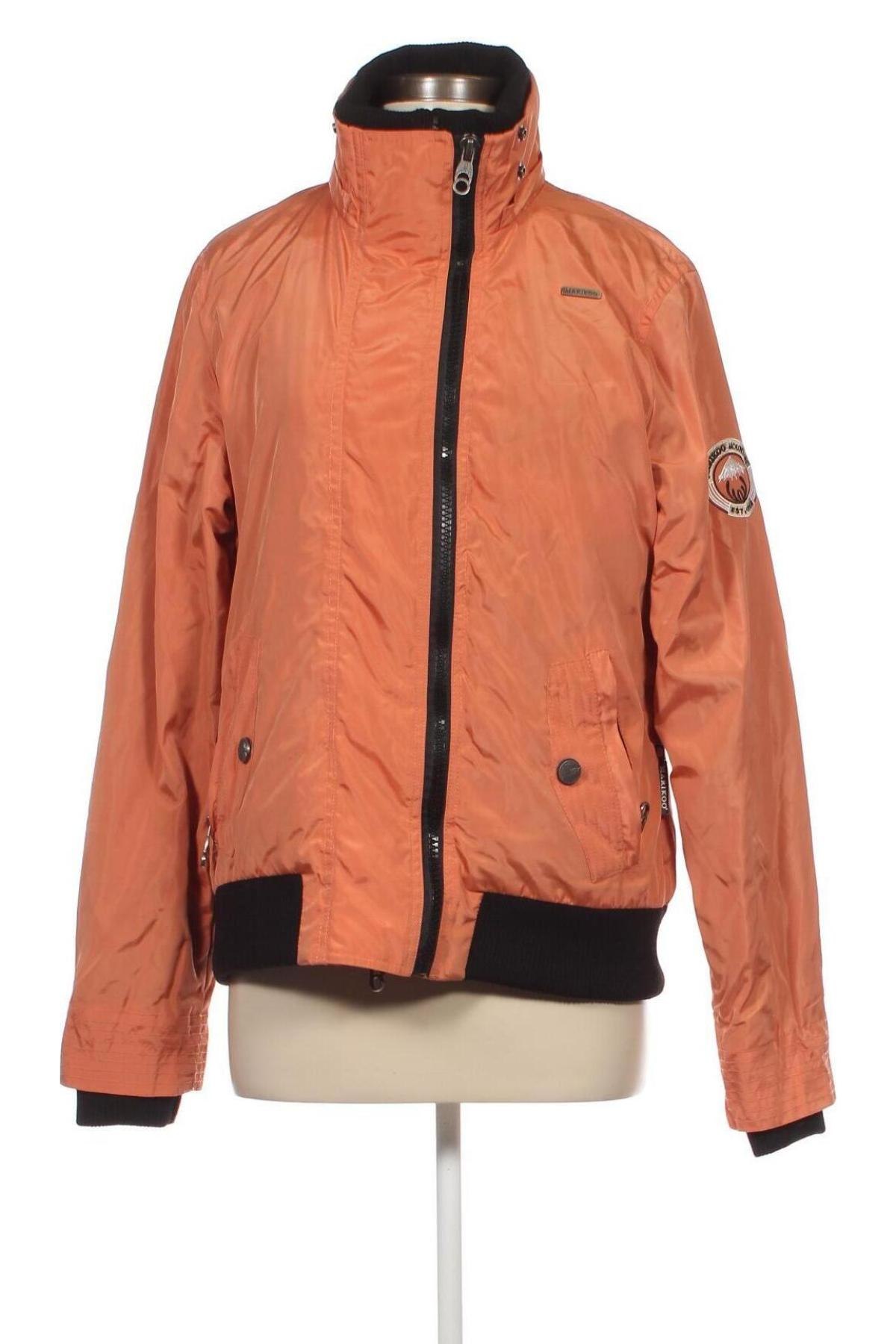 Γυναικείο μπουφάν Marikoo, Μέγεθος L, Χρώμα Πορτοκαλί, Τιμή 51,34 €