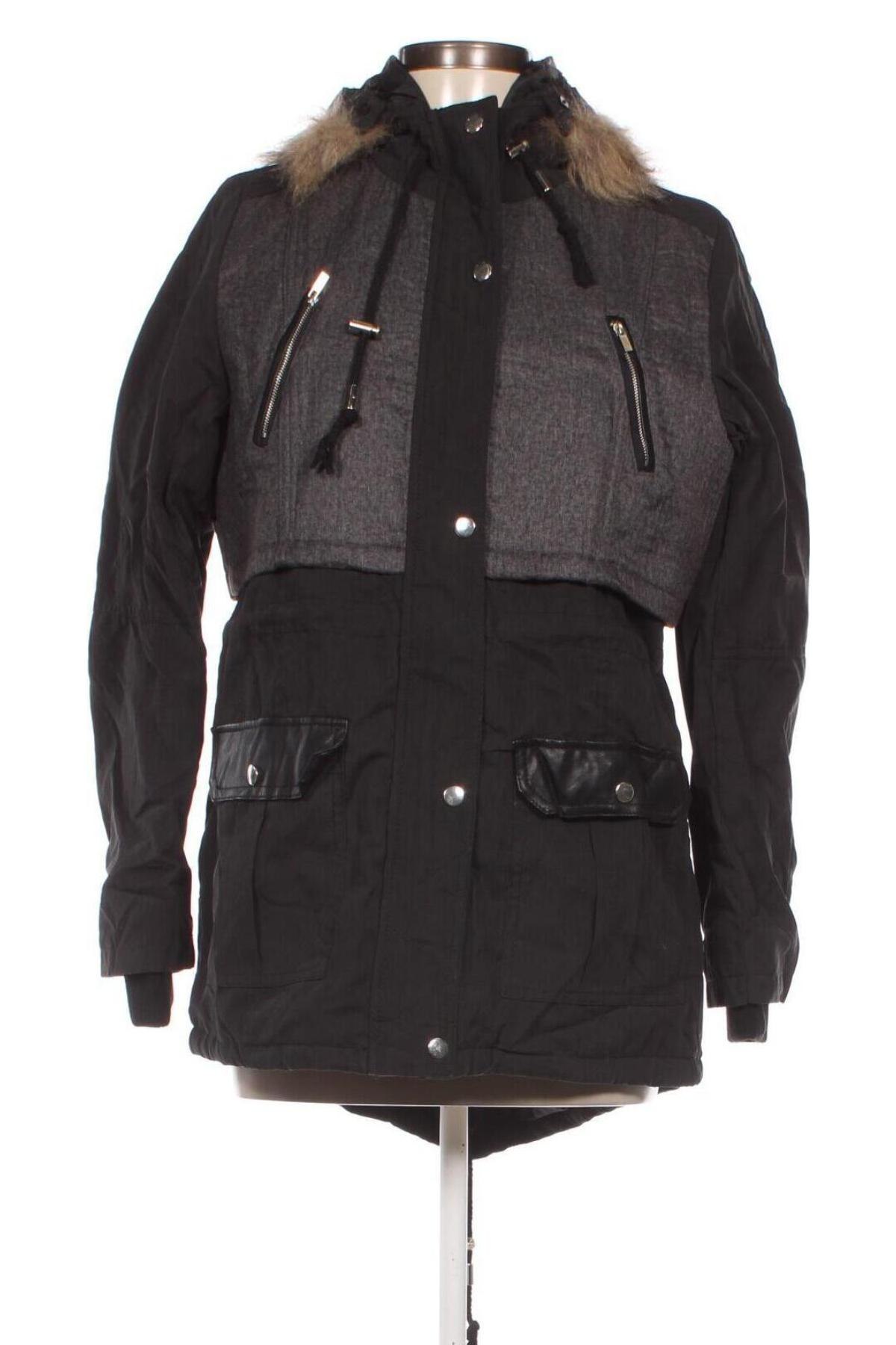 Dámska bunda  Moodo, Veľkosť L, Farba Čierna, Cena  10,54 €