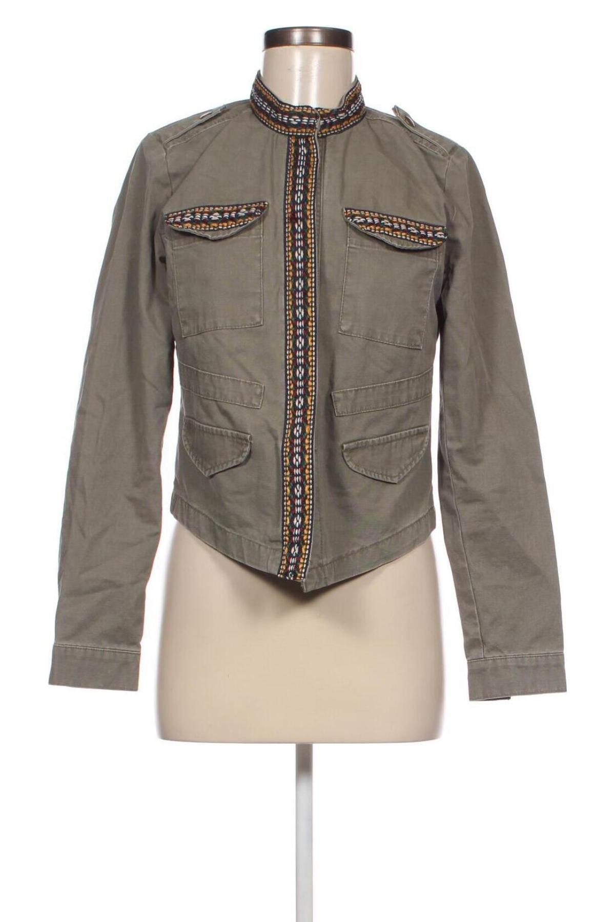 Γυναικείο μπουφάν ONLY, Μέγεθος M, Χρώμα Πράσινο, Τιμή 3,95 €