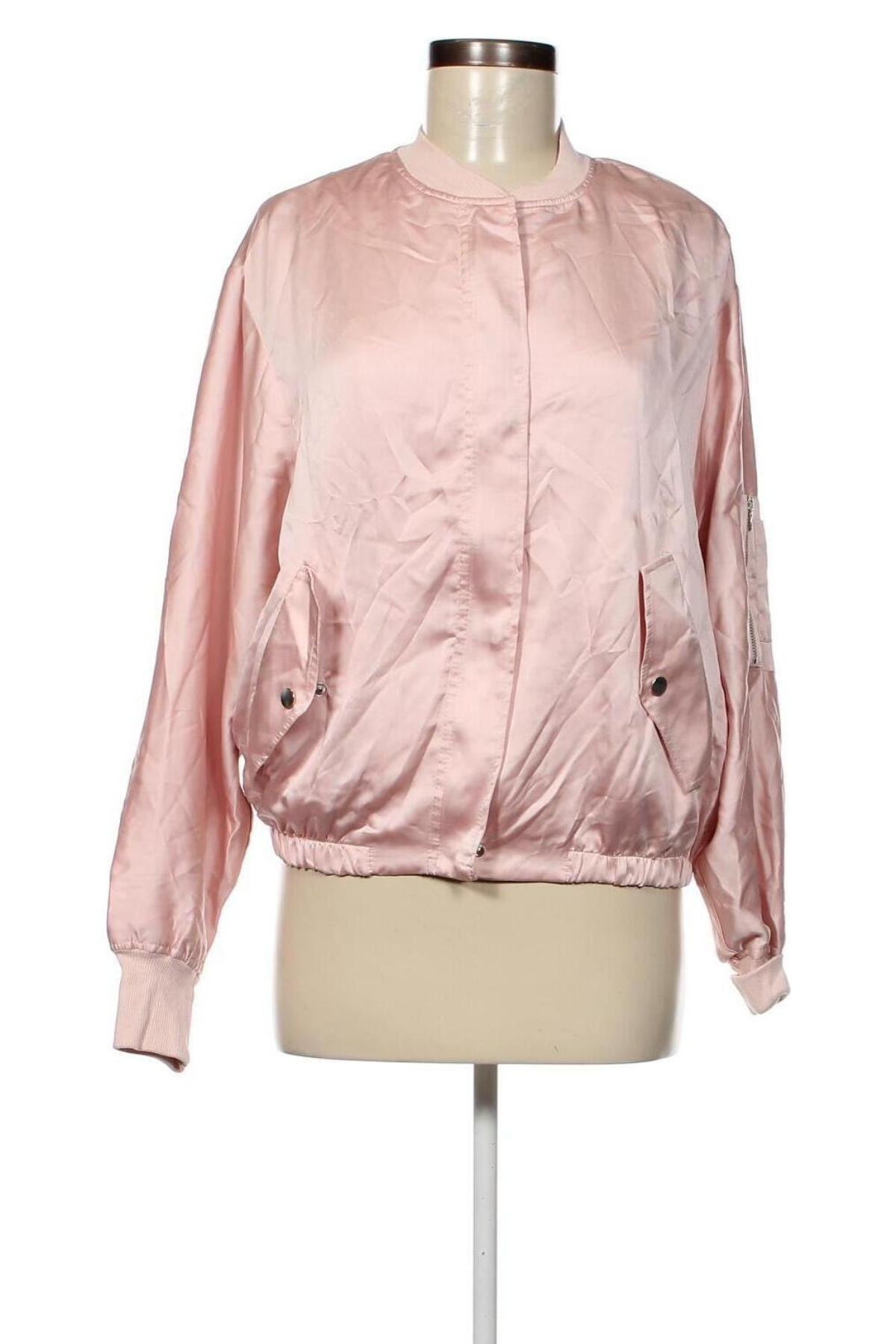 Dámská bunda  Pull&Bear, Velikost L, Barva Růžová, Cena  234,00 Kč