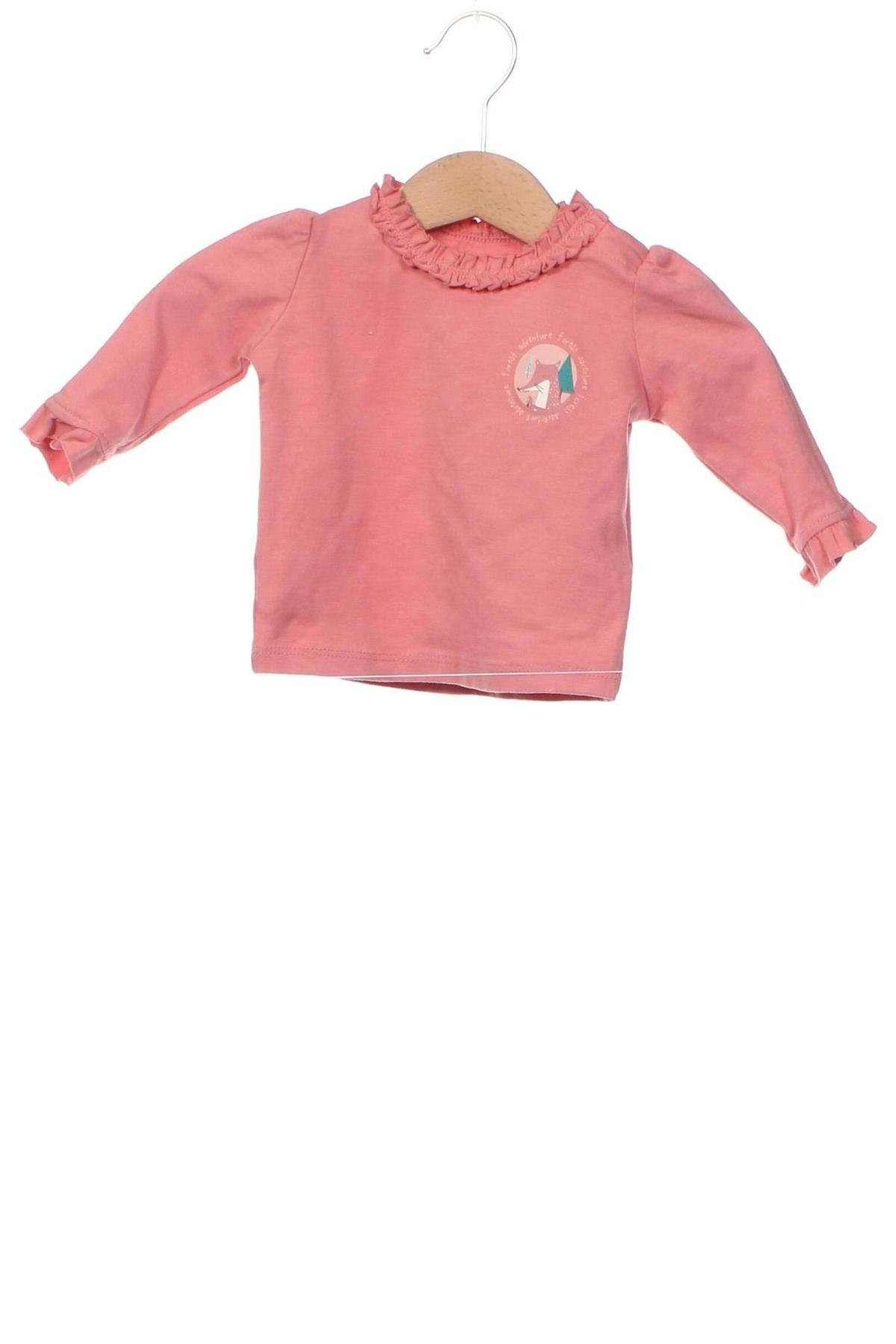 Детска блуза Lupilu, Размер 1-2m/ 50-56 см, Цвят Розов, Цена 12,00 лв.