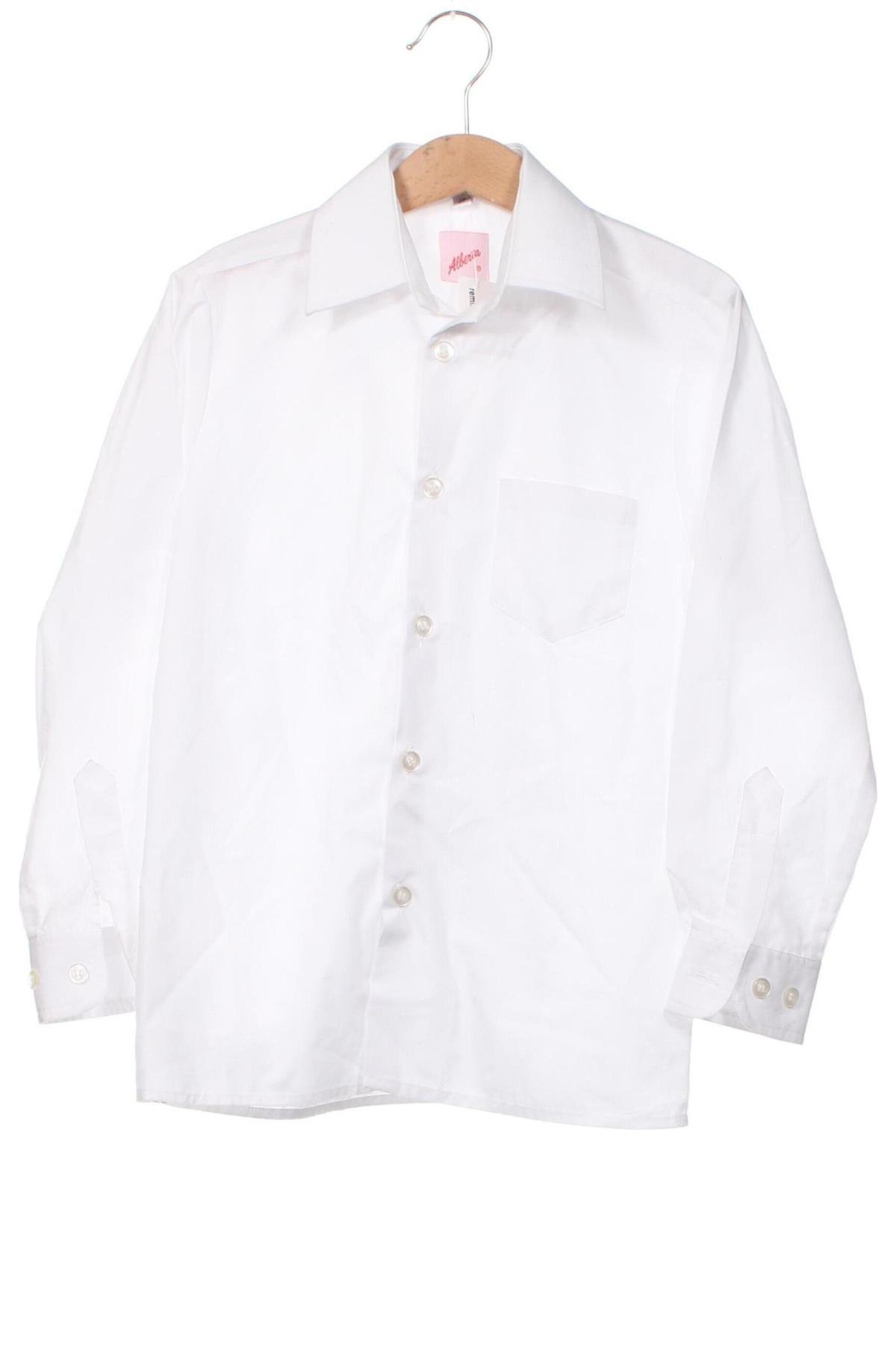 Детска риза, Размер 4-5y/ 110-116 см, Цвят Бял, Цена 13,72 лв.