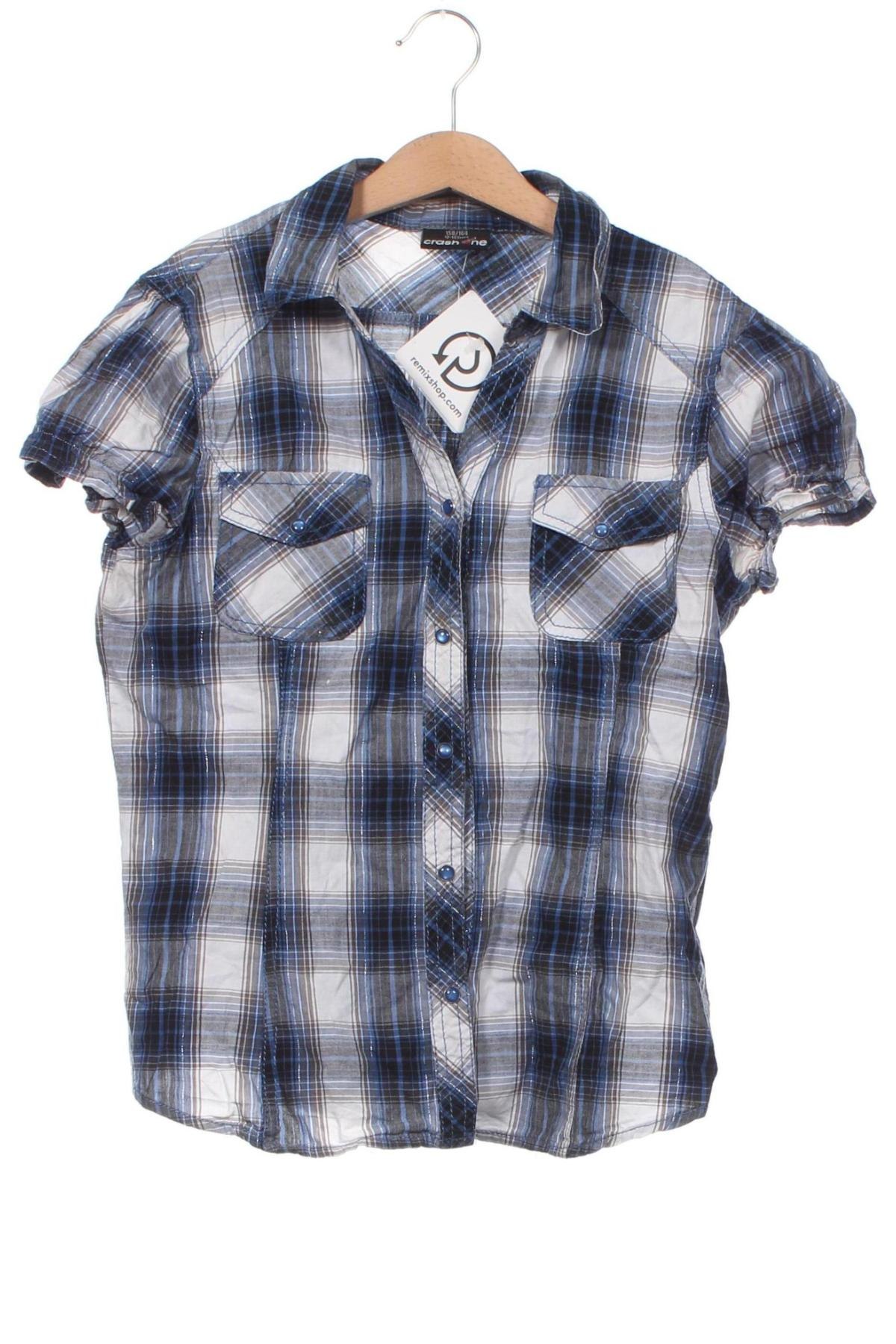 Παιδικό πουκάμισο Crash One, Μέγεθος 12-13y/ 158-164 εκ., Χρώμα Πολύχρωμο, Τιμή 1,60 €