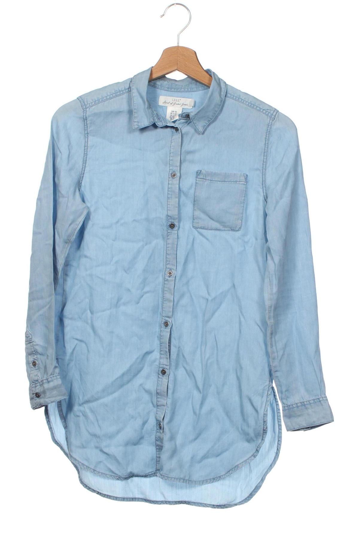 Detská košeľa  H&M L.O.G.G., Veľkosť 11-12y/ 152-158 cm, Farba Modrá, Cena  16,37 €
