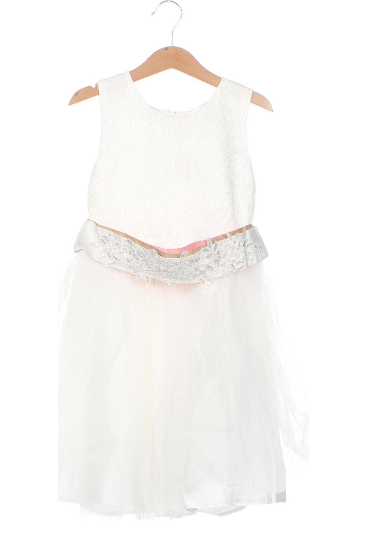 Детска рокля Eisend, Размер 5-6y/ 116-122 см, Цвят Бял, Цена 169,00 лв.