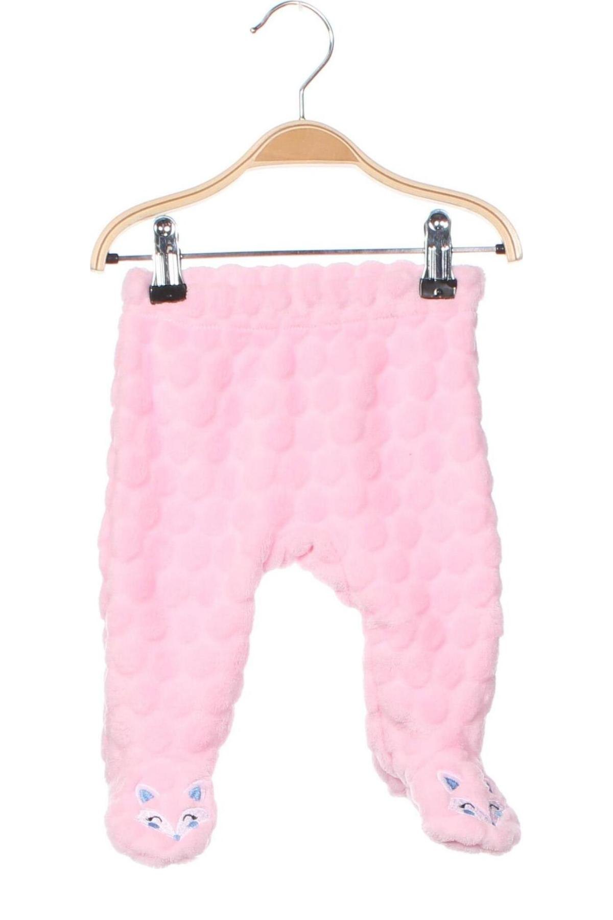 Детски панталон, Размер 2-3m/ 56-62 см, Цвят Розов, Цена 3,03 лв.