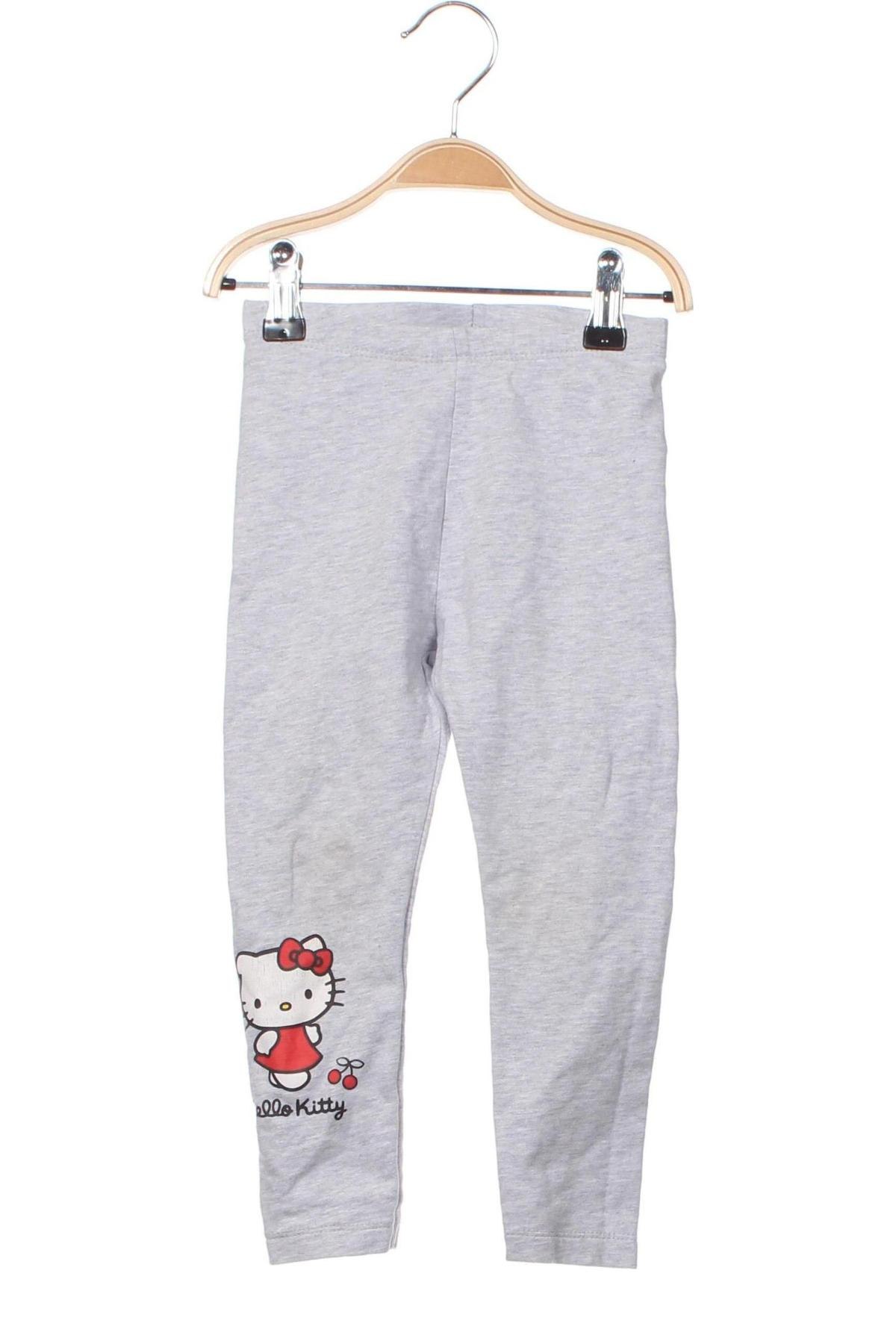 Παιδικό παντελόνι Hello Kitty, Μέγεθος 2-3y/ 98-104 εκ., Χρώμα Γκρί, Τιμή 8,18 €