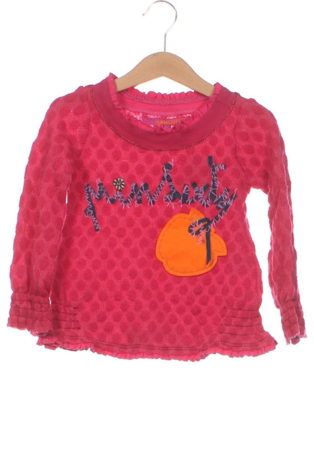 Παιδικό πουλόβερ Miss Sixty, Μέγεθος 3-6m/ 62-68 εκ., Χρώμα Ρόζ , Τιμή 19,95 €
