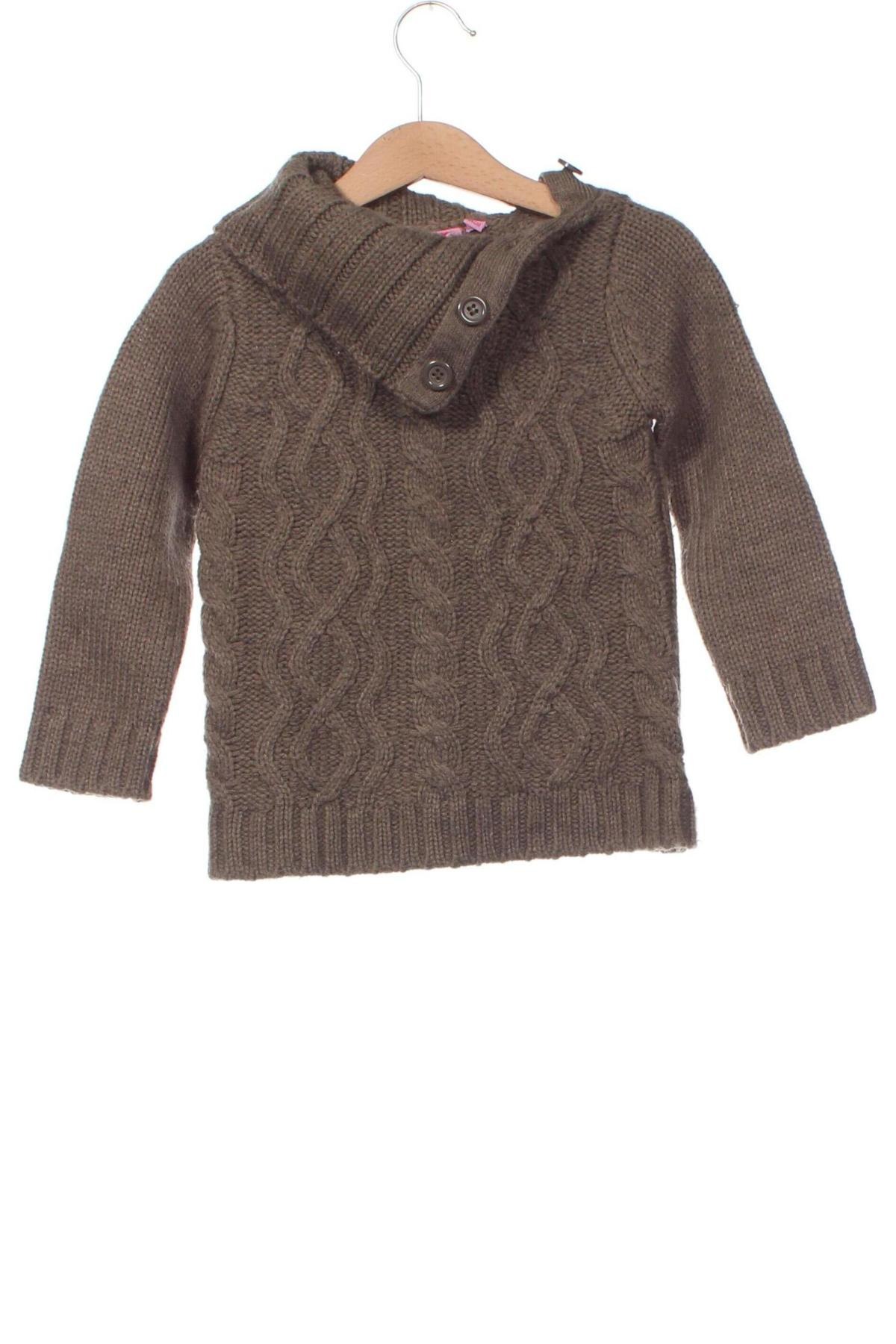 Παιδικό πουλόβερ NKY, Μέγεθος 18-24m/ 86-98 εκ., Χρώμα Πράσινο, Τιμή 2,35 €