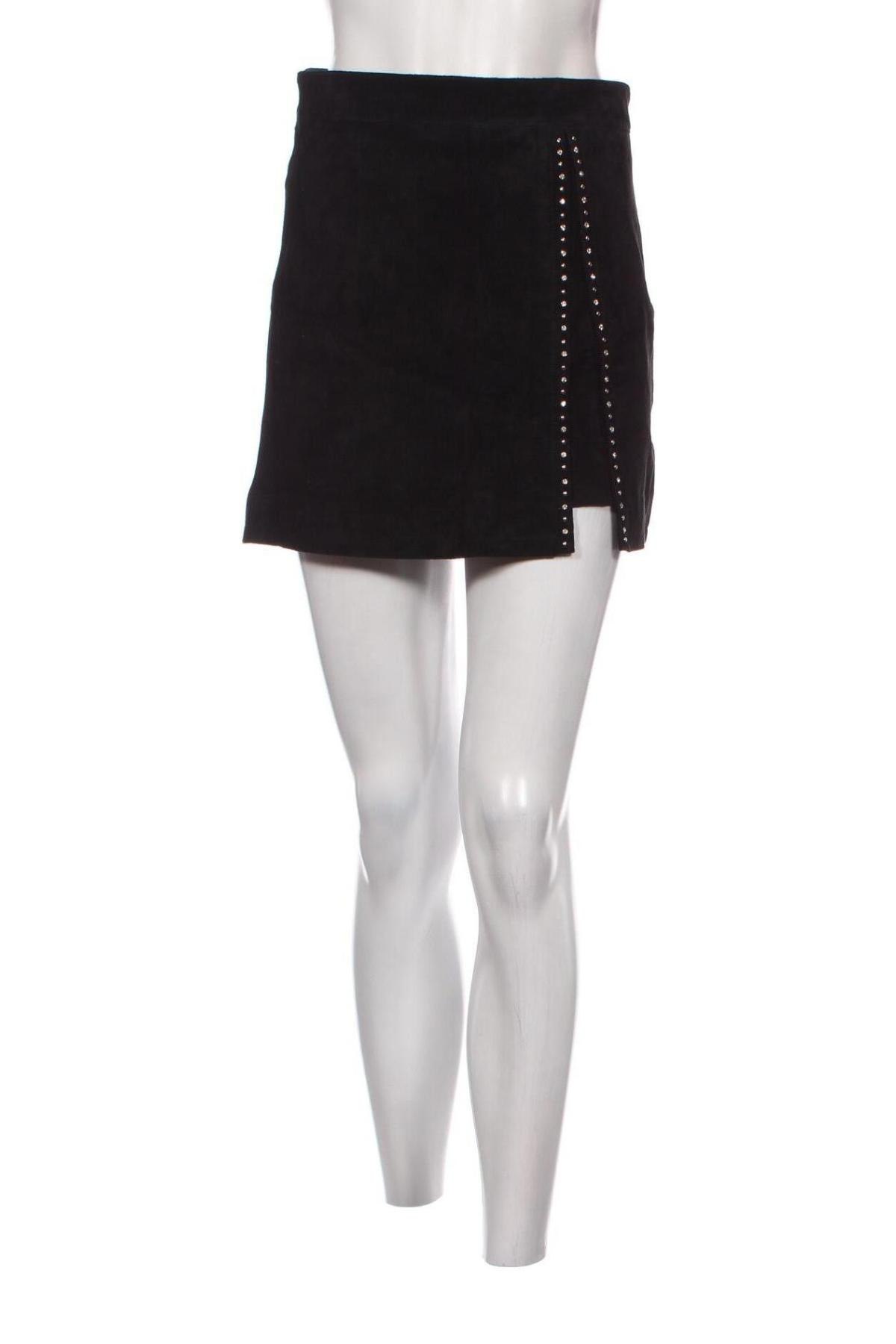 Δερμάτινη φούστα Vero Moda, Μέγεθος S, Χρώμα Μαύρο, Τιμή 91,75 €