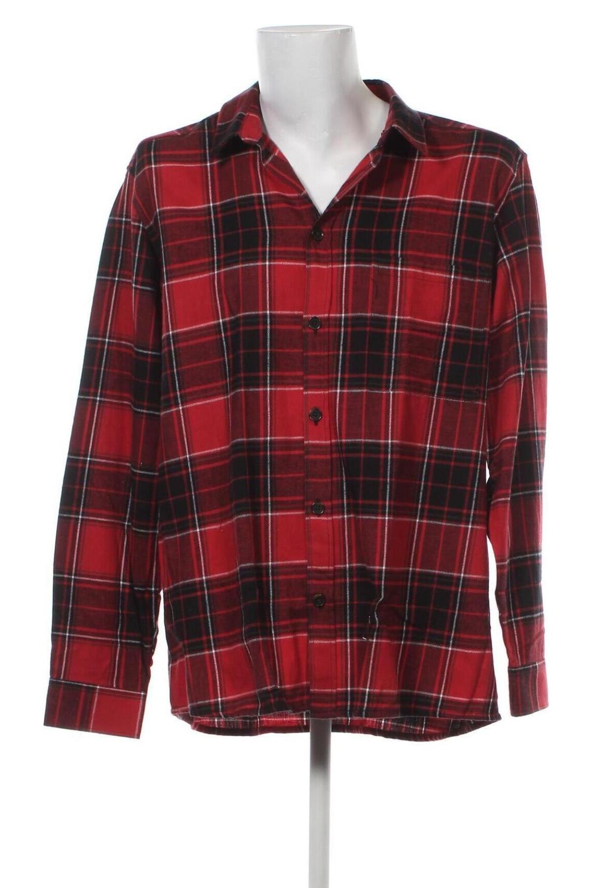Ανδρικό πουκάμισο ! Solid, Μέγεθος XXL, Χρώμα Κόκκινο, Τιμή 37,11 €