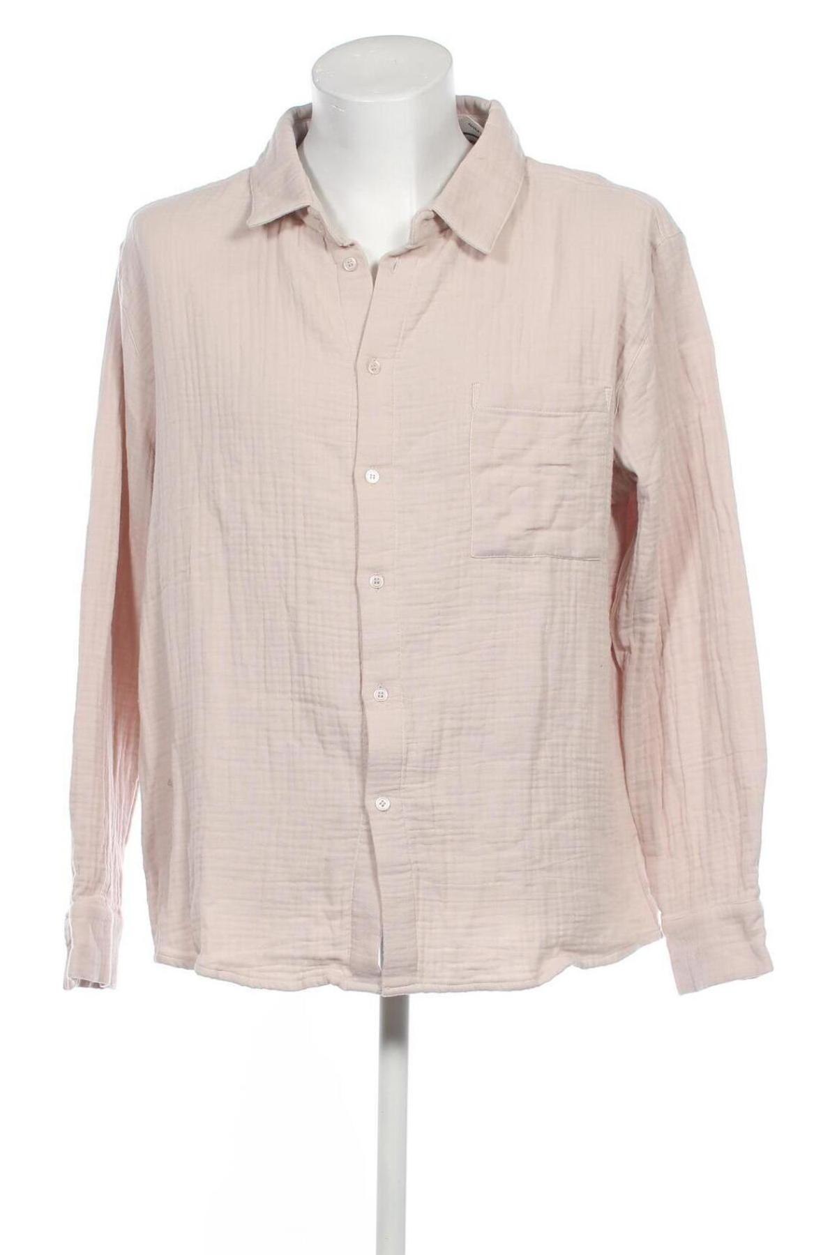 Ανδρικό πουκάμισο Dan Fox X About You, Μέγεθος XXL, Χρώμα  Μπέζ, Τιμή 37,11 €