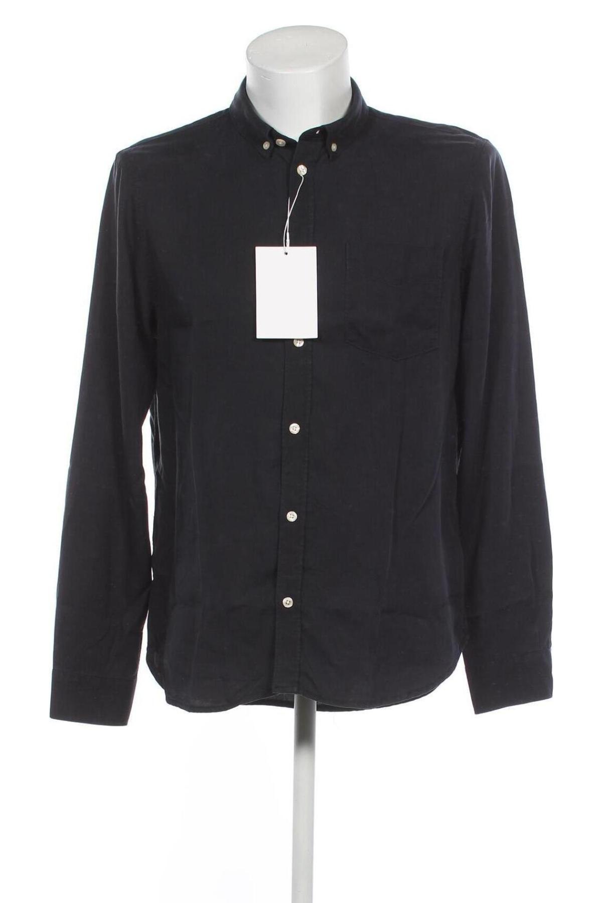 Ανδρικό πουκάμισο Gabba, Μέγεθος L, Χρώμα Μπλέ, Τιμή 37,11 €