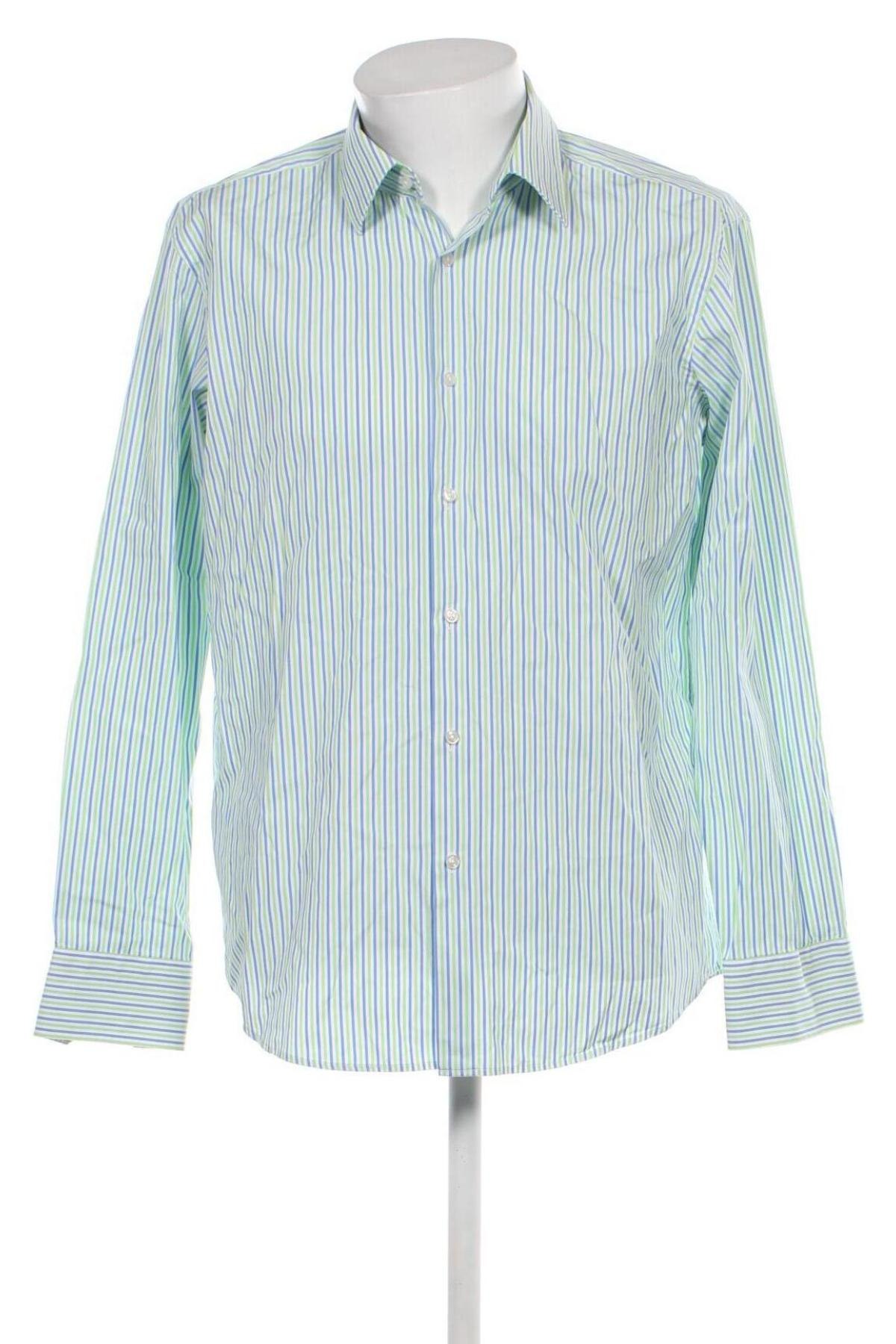 Ανδρικό πουκάμισο Hugo Boss, Μέγεθος XL, Χρώμα Πολύχρωμο, Τιμή 51,34 €