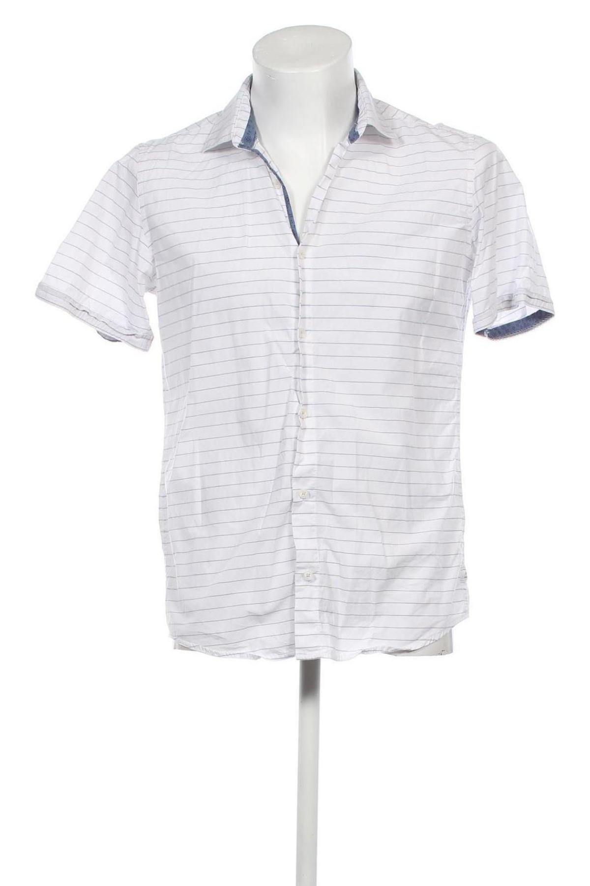 Мъжка риза S.Oliver, Размер M, Цвят Син, Цена 41,15 лв.