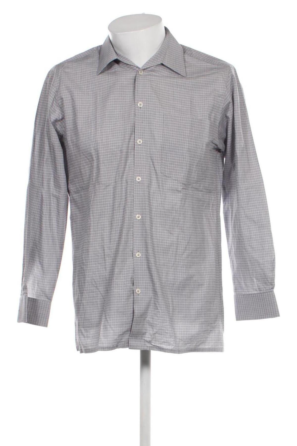 Ανδρικό πουκάμισο Walbusch, Μέγεθος L, Χρώμα Γκρί, Τιμή 8,44 €