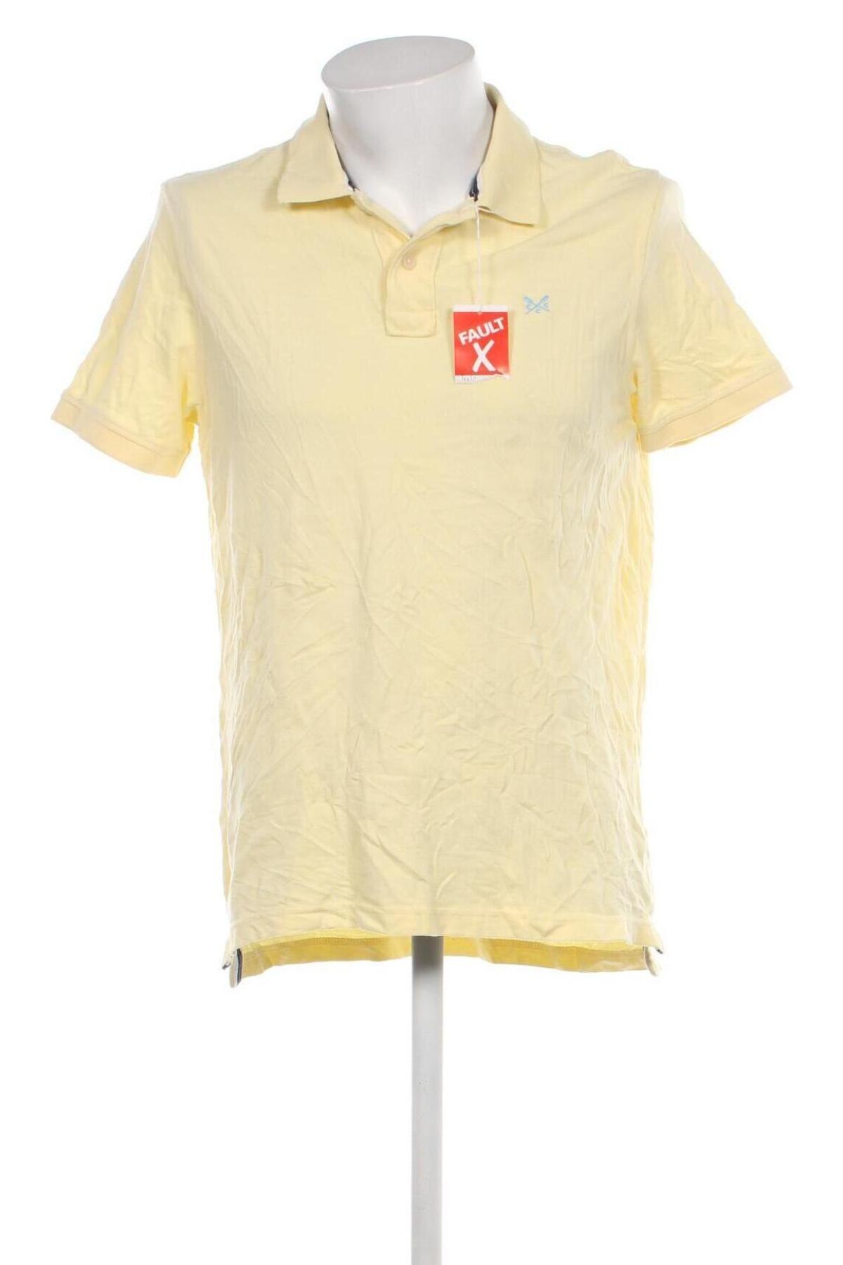 Herren T-Shirt Crew Clothing Co., Größe L, Farbe Gelb, Preis € 51,03