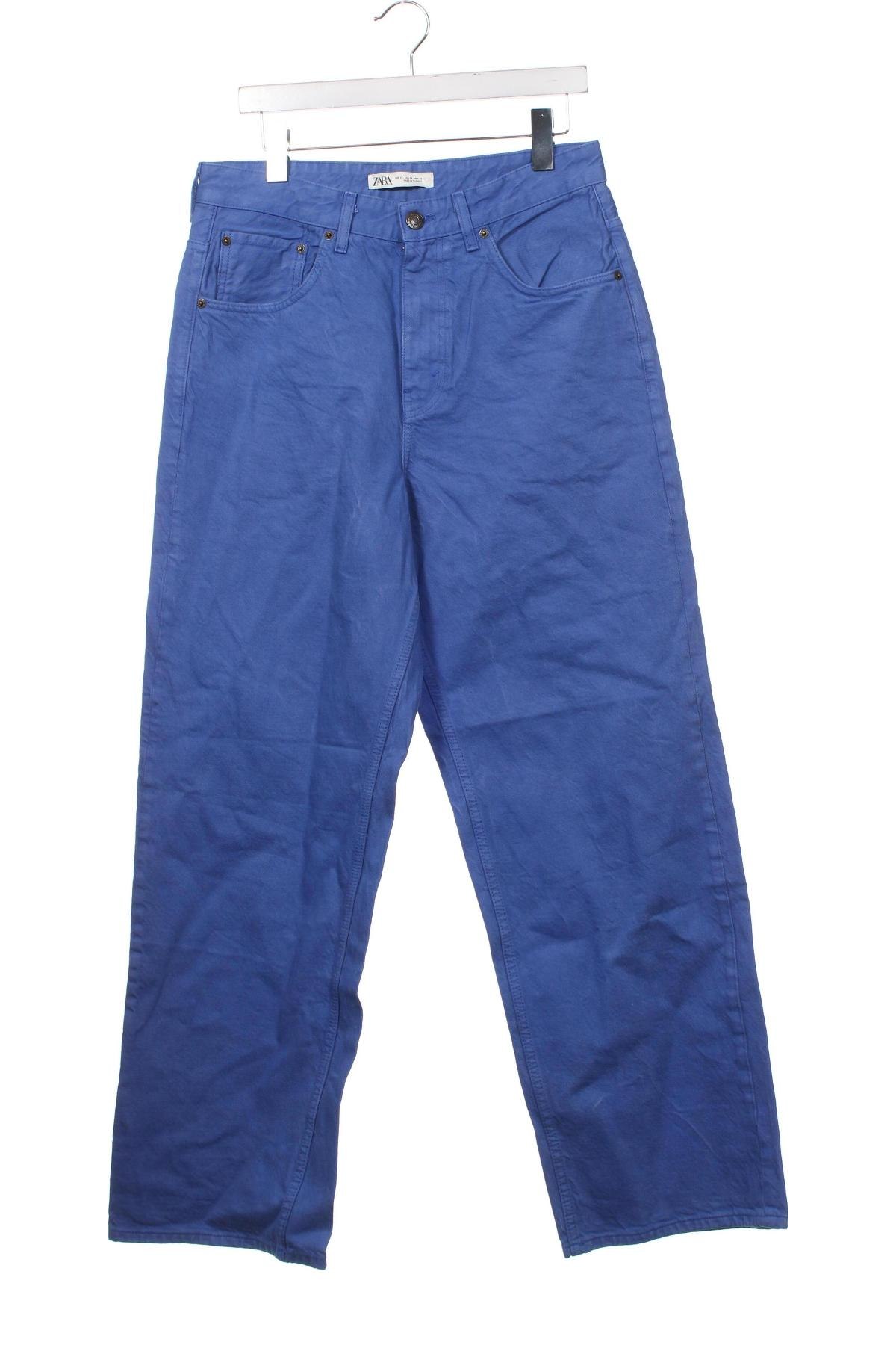 Pánske džínsy  Zara, Veľkosť S, Farba Modrá, Cena  3,74 €