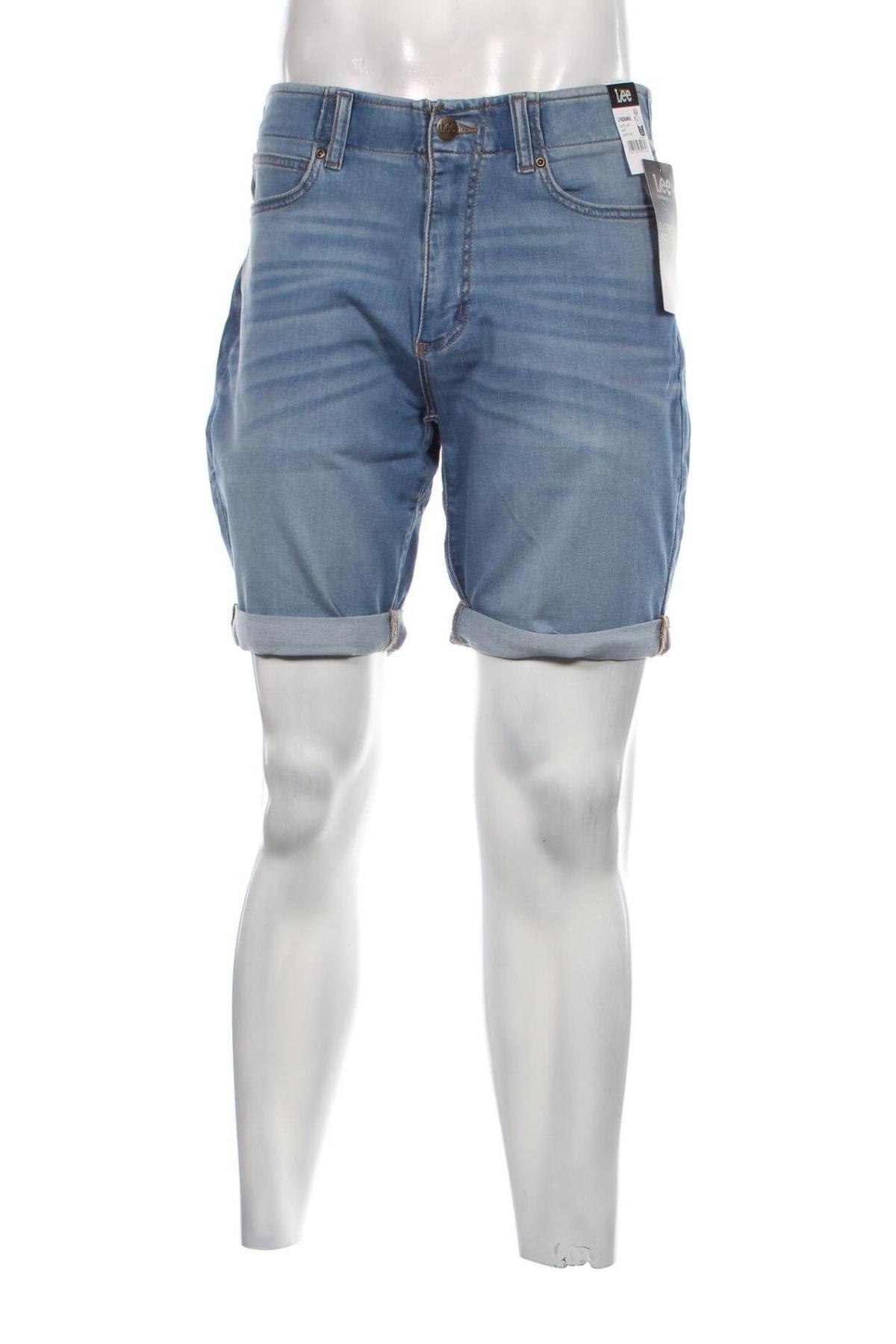 Pantaloni scurți de bărbați Lee, Mărime M, Culoare Albastru, Preț 200,33 Lei