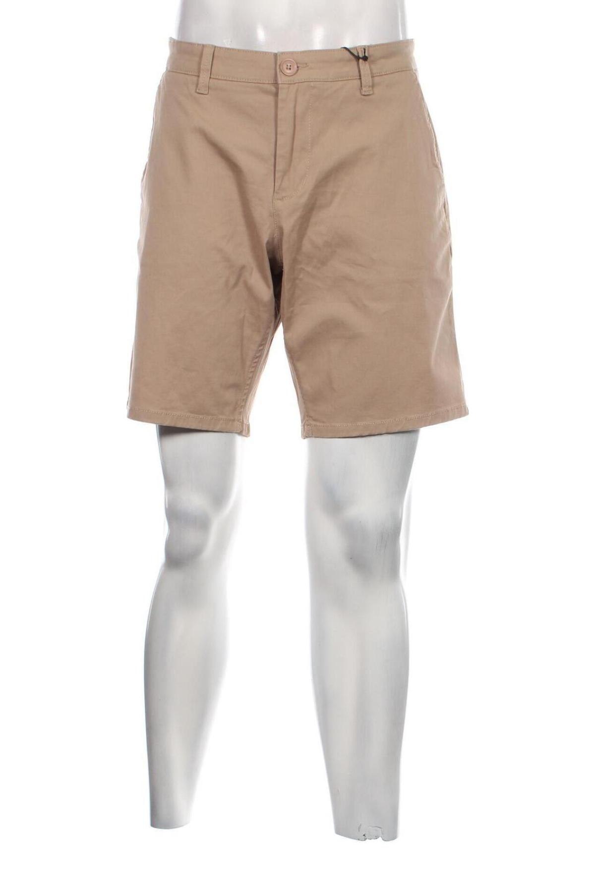 Pantaloni scurți de bărbați Only & Sons, Mărime XL, Culoare Bej, Preț 131,58 Lei