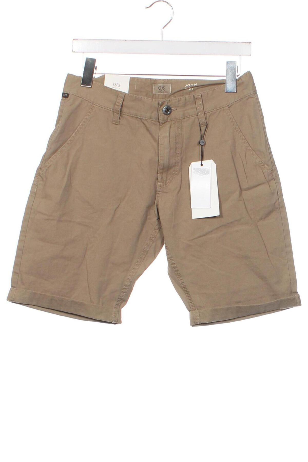 Pantaloni scurți de bărbați Q/S by S.Oliver, Mărime XS, Culoare Bej, Preț 36,25 Lei