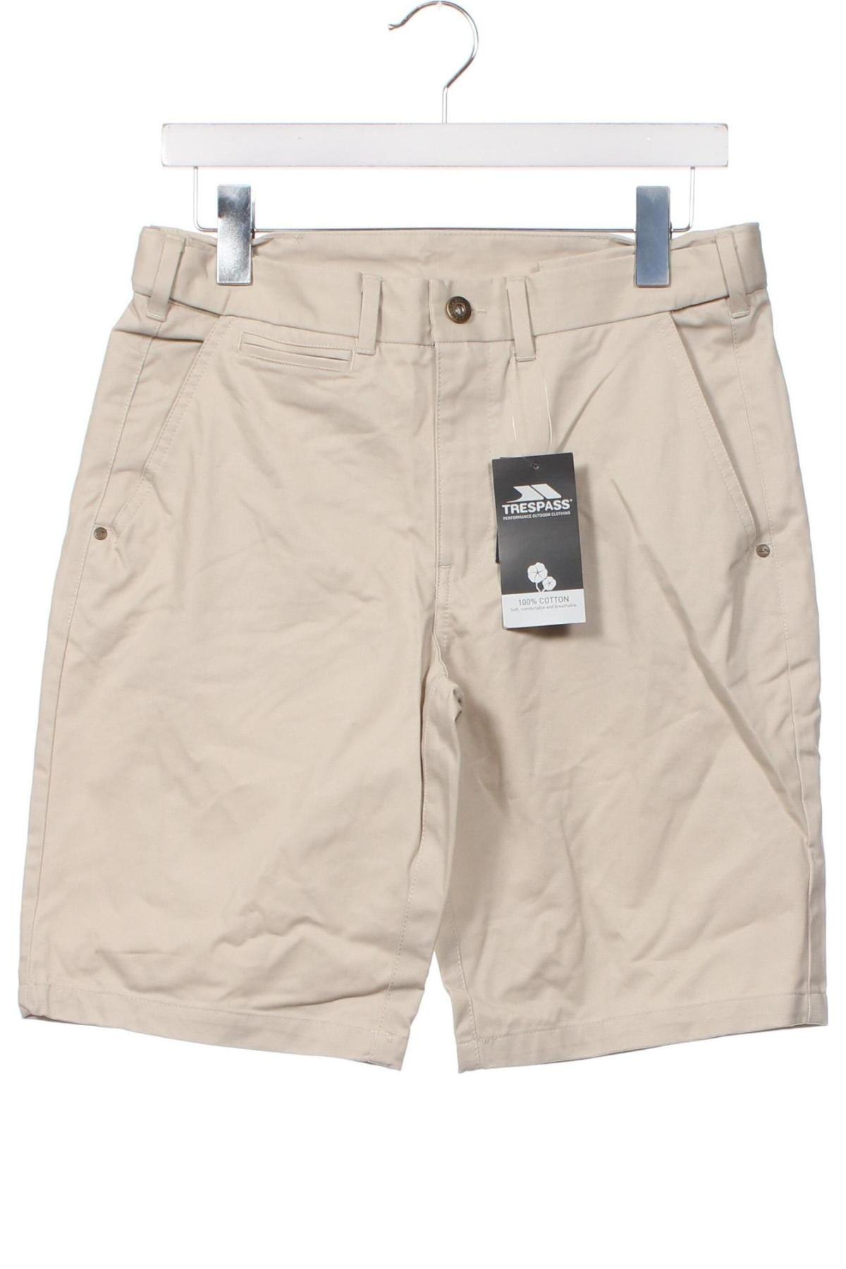 Ανδρικό κοντό παντελόνι Trespass, Μέγεθος S, Χρώμα  Μπέζ, Τιμή 44,85 €