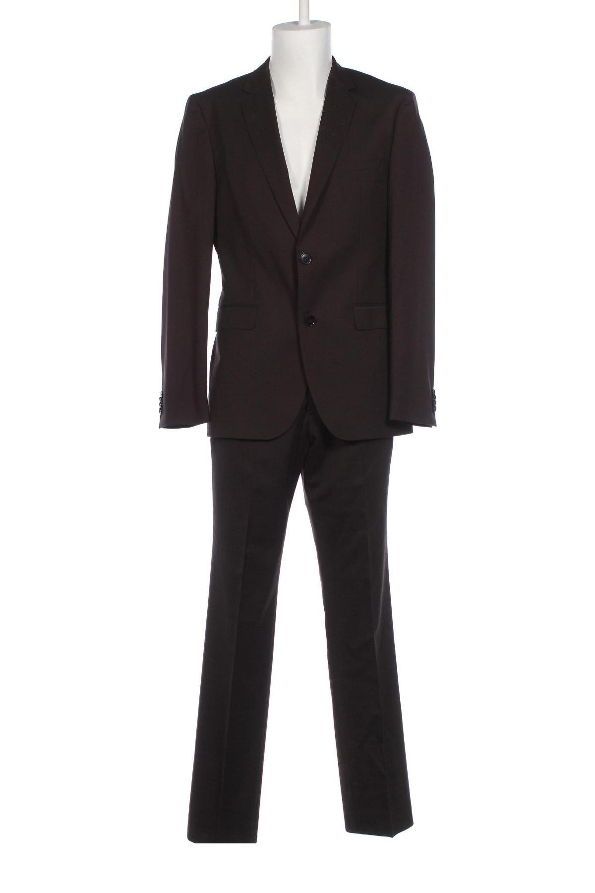 Мъжки костюм Hugo Boss, Размер M, Цвят Кафяв, Цена 166,29 лв.