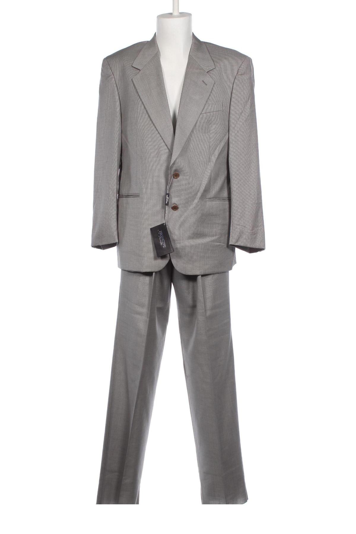Мъжки костюм Principe by Marzotto, Размер XL, Цвят Сив, Цена 482,30 лв.