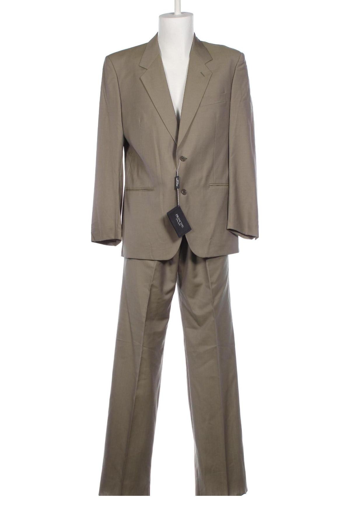 Ανδρικό κοστούμι Principe by Marzotto, Μέγεθος L, Χρώμα Πράσινο, Τιμή 159,82 €
