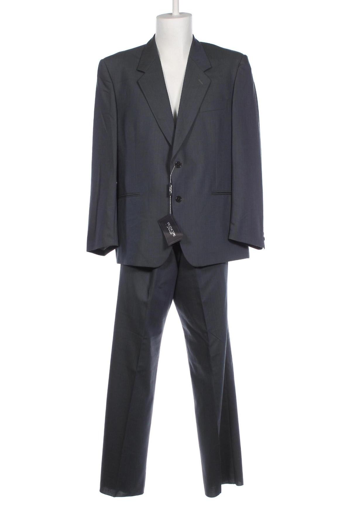 Мъжки костюм Principe by Marzotto, Размер XL, Цвят Син, Цена 689,00 лв.