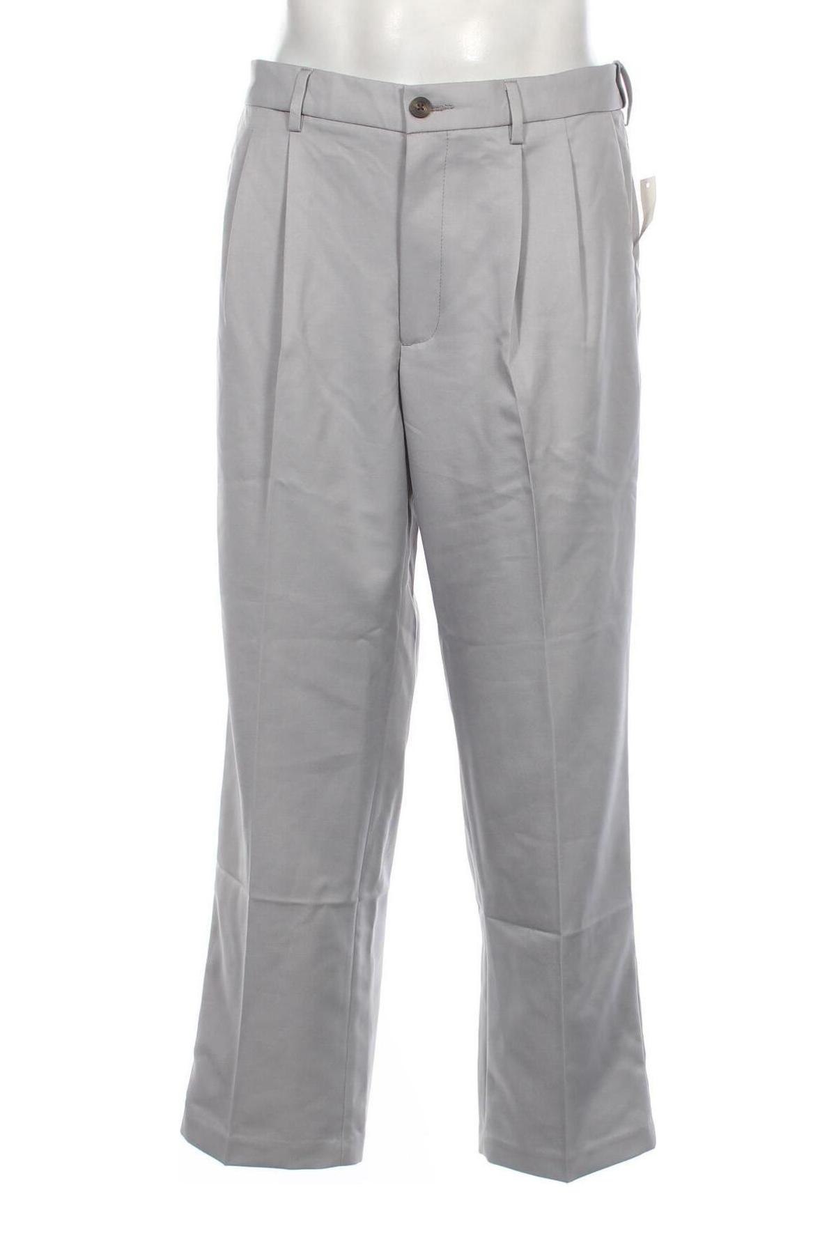 Pantaloni de bărbați Amazon Essentials, Mărime L, Culoare Gri, Preț 18,12 Lei
