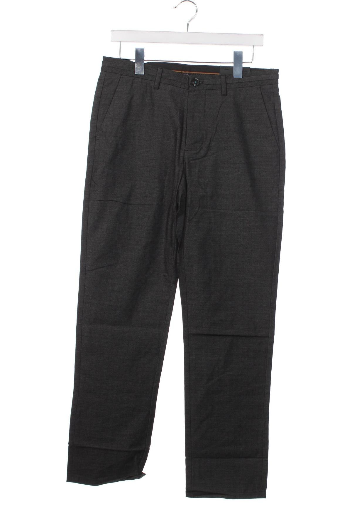 Pantaloni de bărbați Selected, Mărime S, Culoare Gri, Preț 34,74 Lei