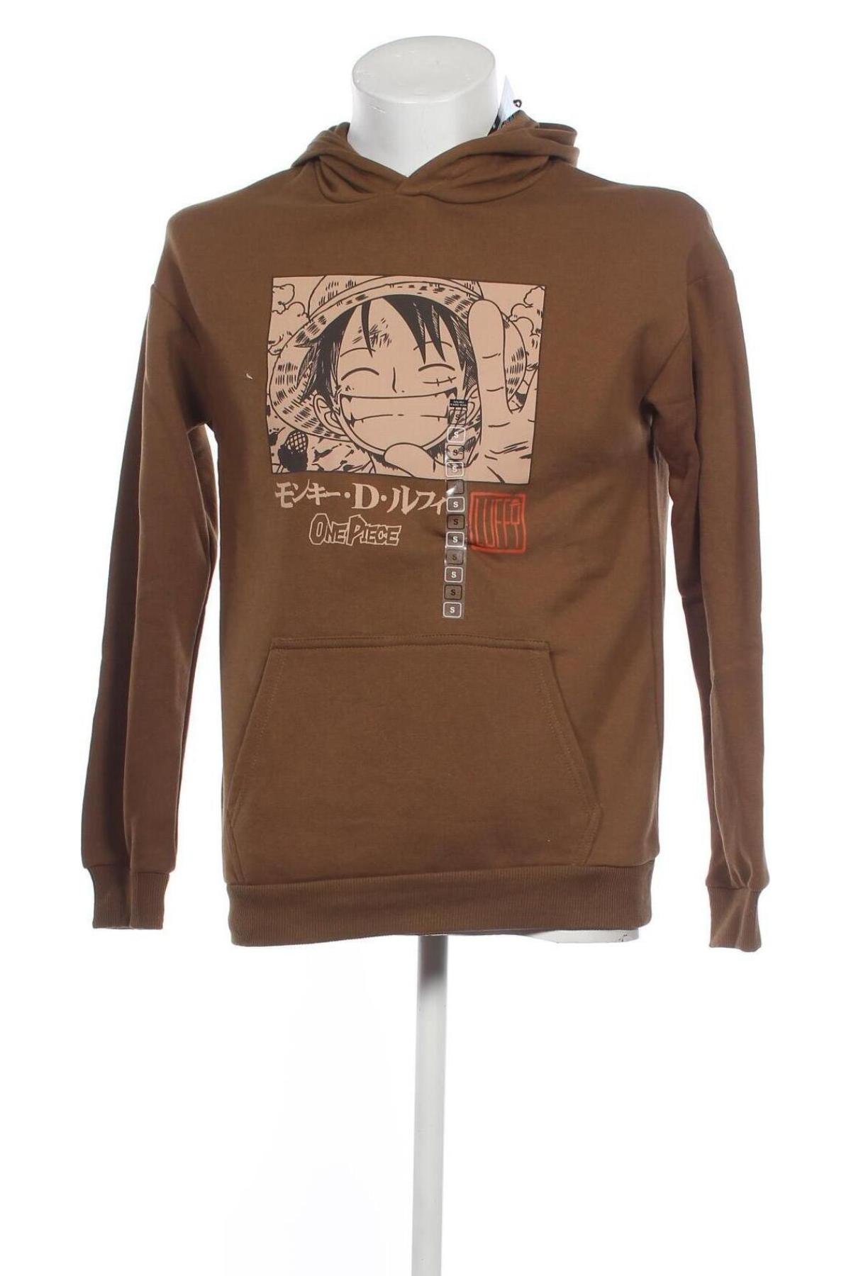 Herren Sweatshirt, Größe S, Farbe Braun, Preis 7,59 €