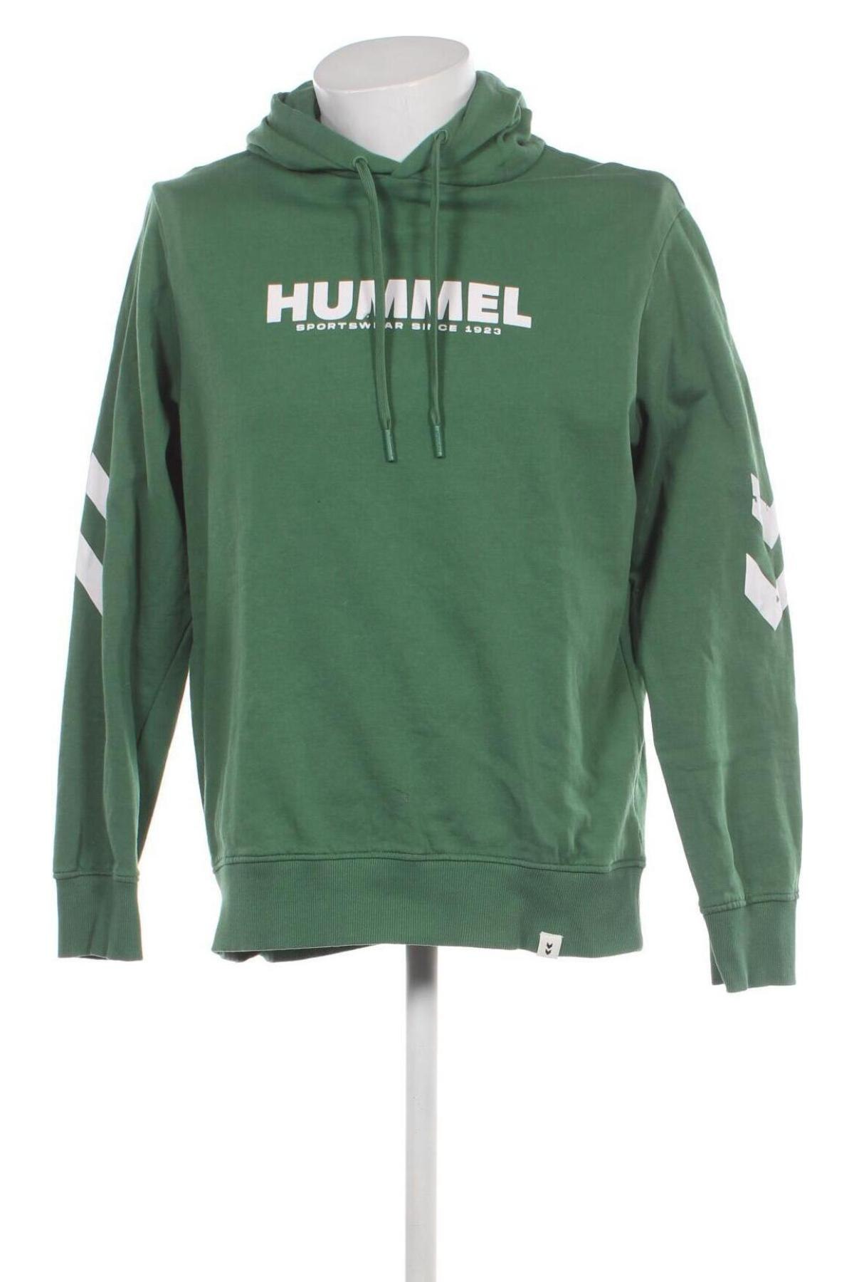 Ανδρικό φούτερ Hummel, Μέγεθος L, Χρώμα Πράσινο, Τιμή 20,18 €
