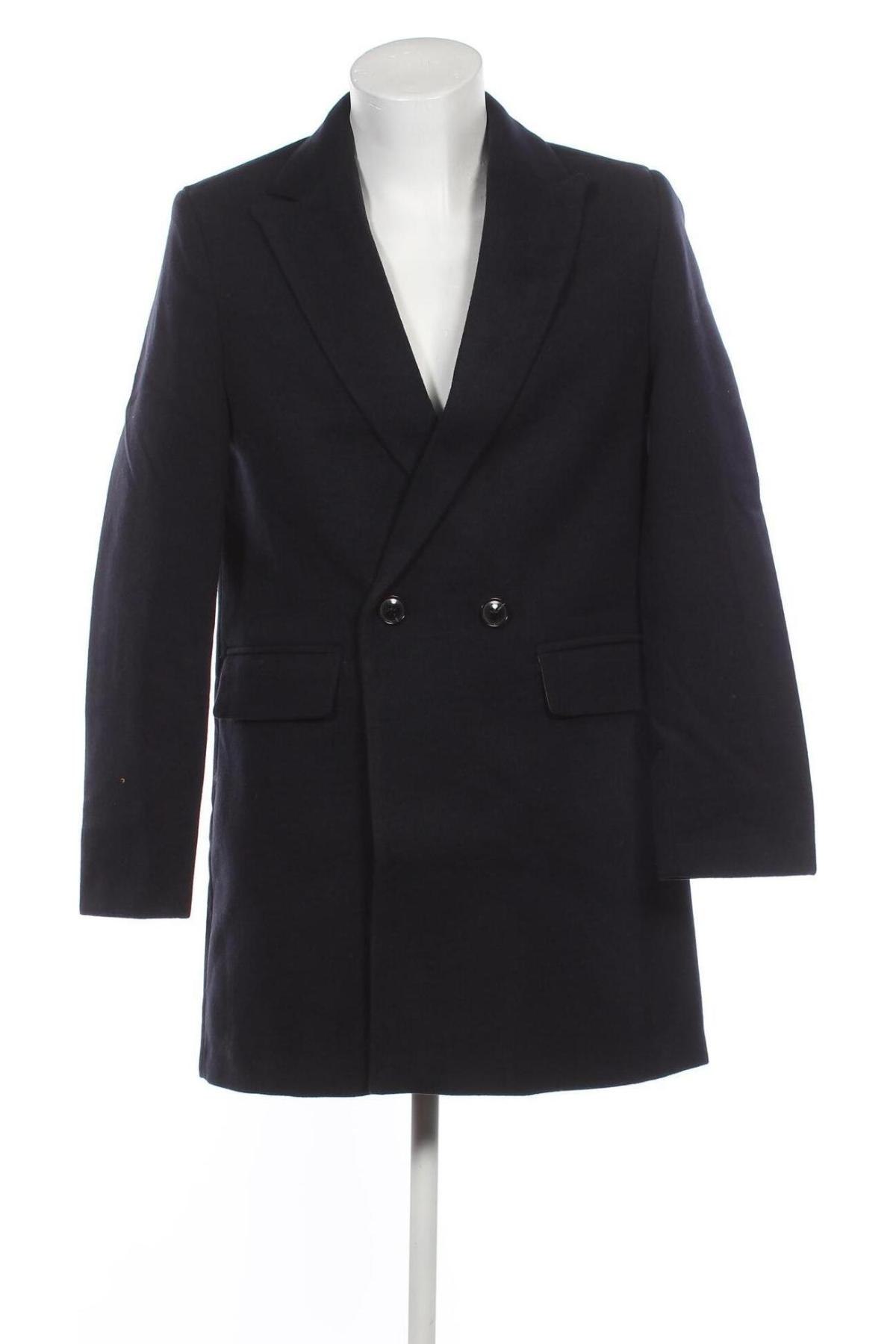 Мъжко палто Burton of London, Размер S, Цвят Син, Цена 62,70 лв.