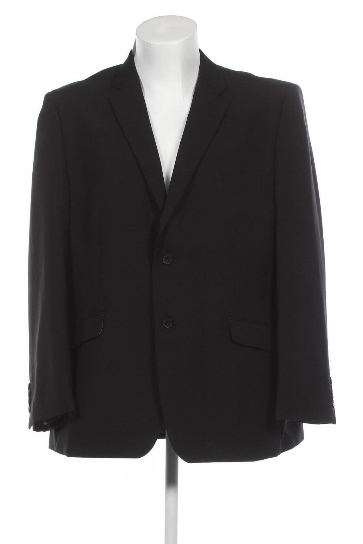 Ανδρικό σακάκι George, Μέγεθος XXL, Χρώμα Μαύρο, Τιμή 2,70 €