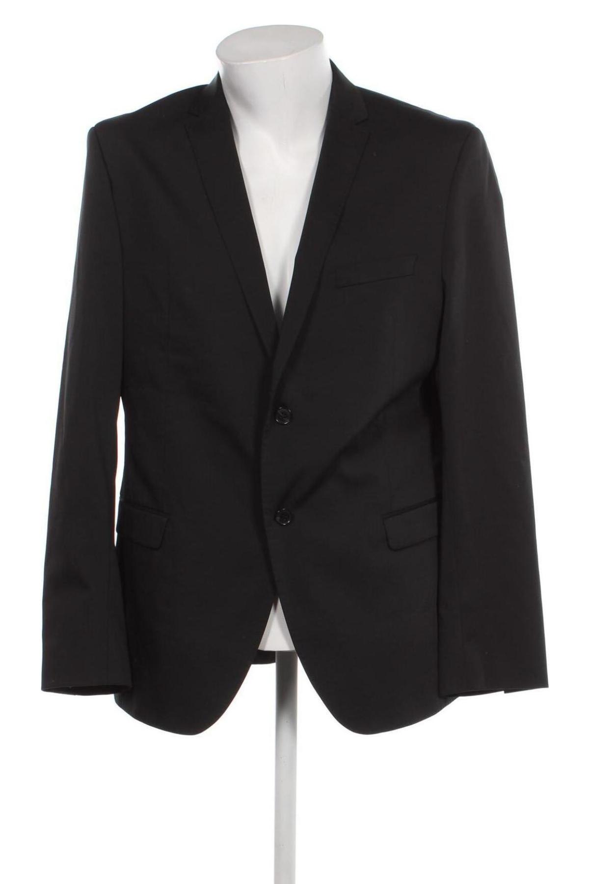 Ανδρικό σακάκι S.Oliver Black Label, Μέγεθος XL, Χρώμα Μαύρο, Τιμή 8,28 €