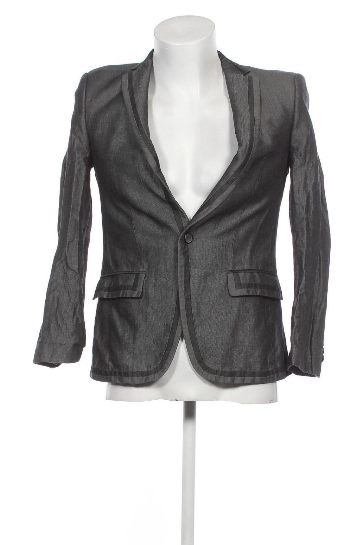 Ανδρικό σακάκι Zara Man, Μέγεθος S, Χρώμα Γκρί, Τιμή 3,97 €