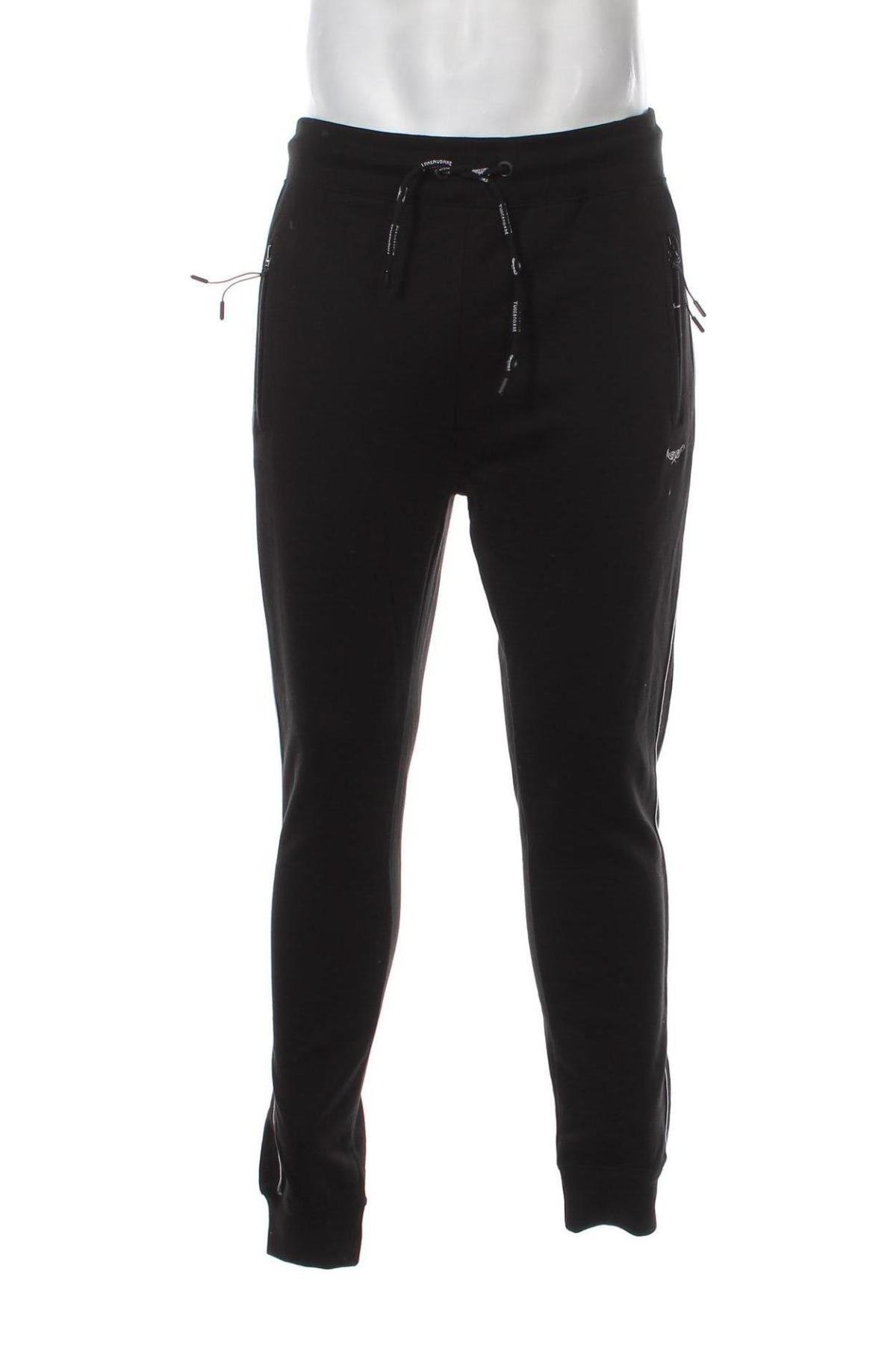 Ανδρικό αθλητικό παντελόνι Threadbare, Μέγεθος M, Χρώμα Μαύρο, Τιμή 23,71 €