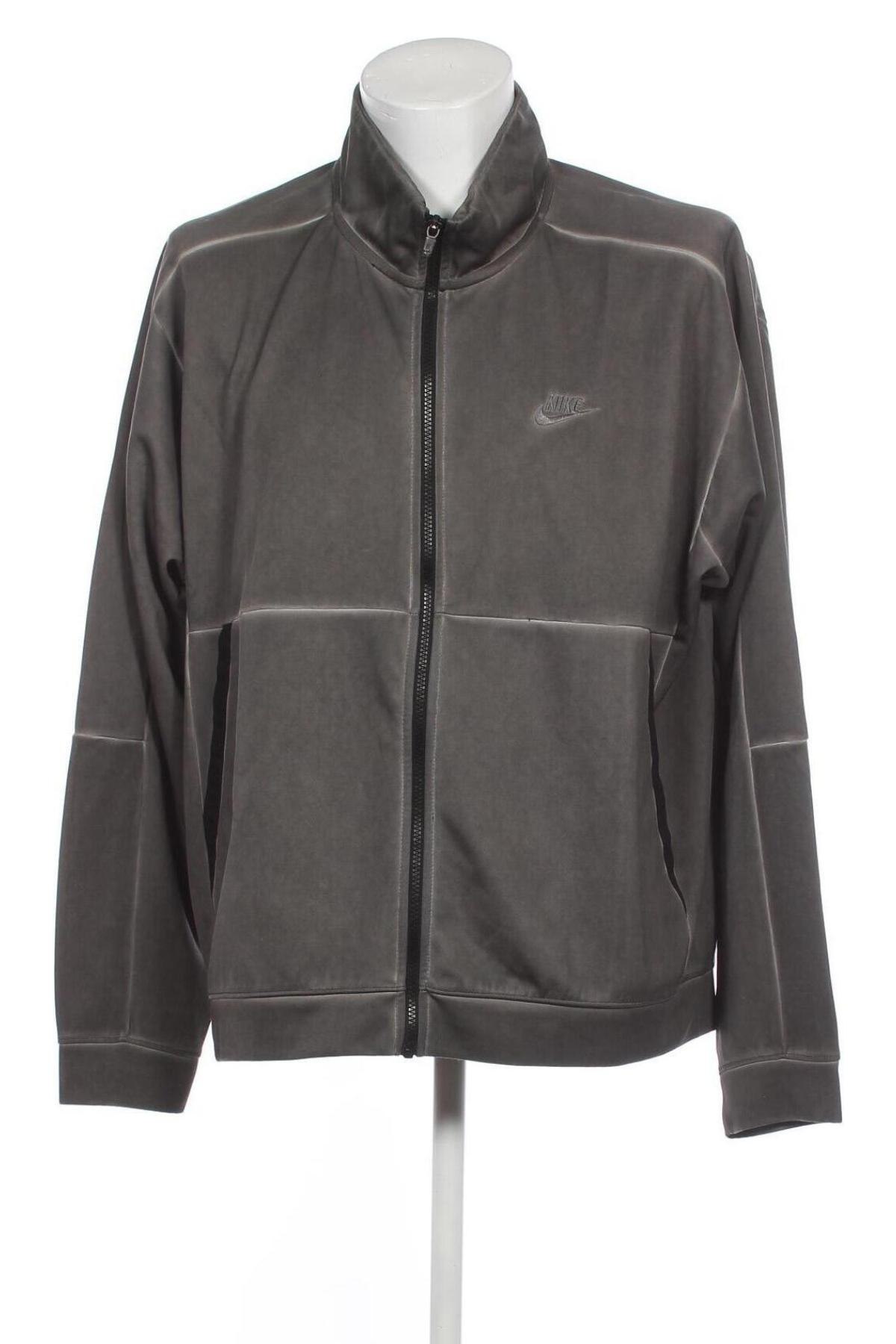 Ανδρική αθλητική ζακέτα Nike, Μέγεθος XL, Χρώμα Γκρί, Τιμή 45,64 €
