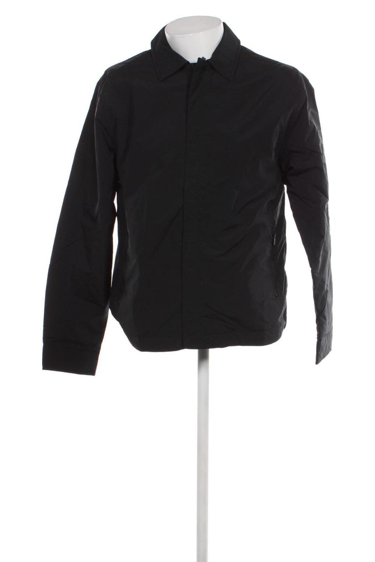 Ανδρικό αθλητικό μπουφάν Selected Homme, Μέγεθος L, Χρώμα Μαύρο, Τιμή 21,11 €