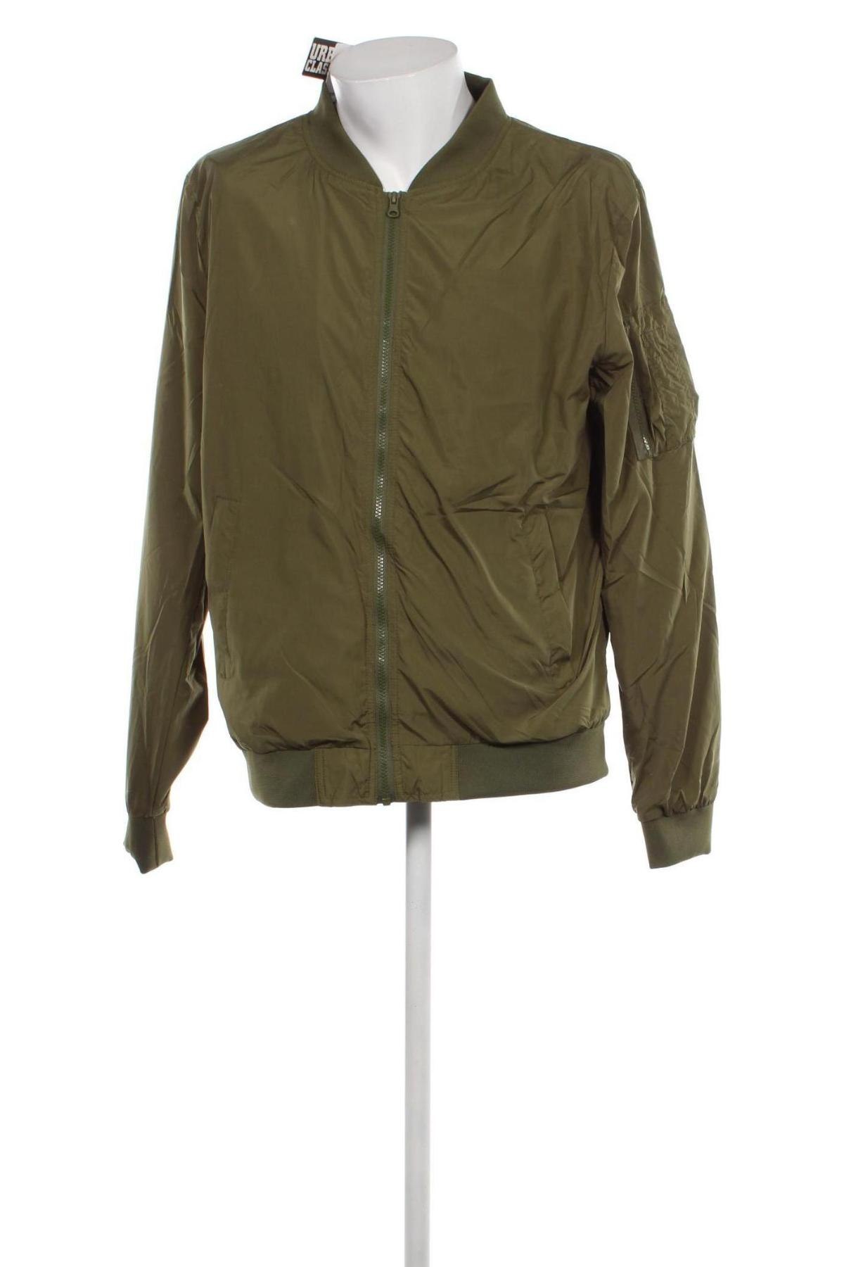 Ανδρικό μπουφάν Urban Classics, Μέγεθος XL, Χρώμα Πράσινο, Τιμή 13,22 €