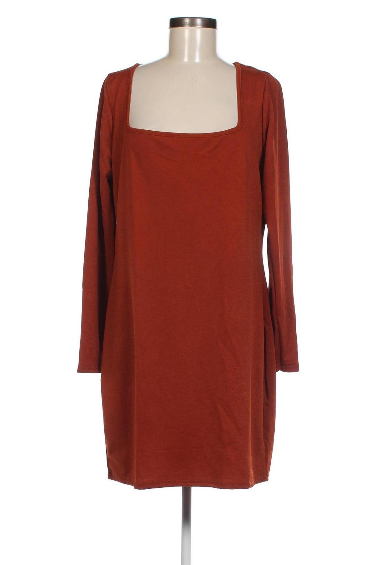 Φόρεμα Boohoo, Μέγεθος XL, Χρώμα Καφέ, Τιμή 10,07 €