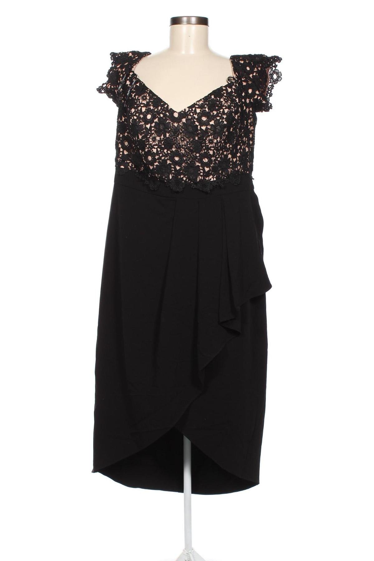 Φόρεμα City Chic, Μέγεθος XS, Χρώμα Μαύρο, Τιμή 3,59 €